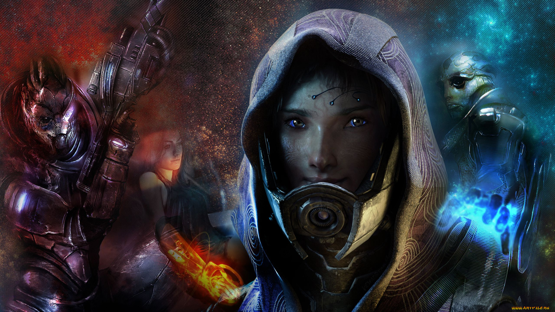 mass, effect, видео, игры