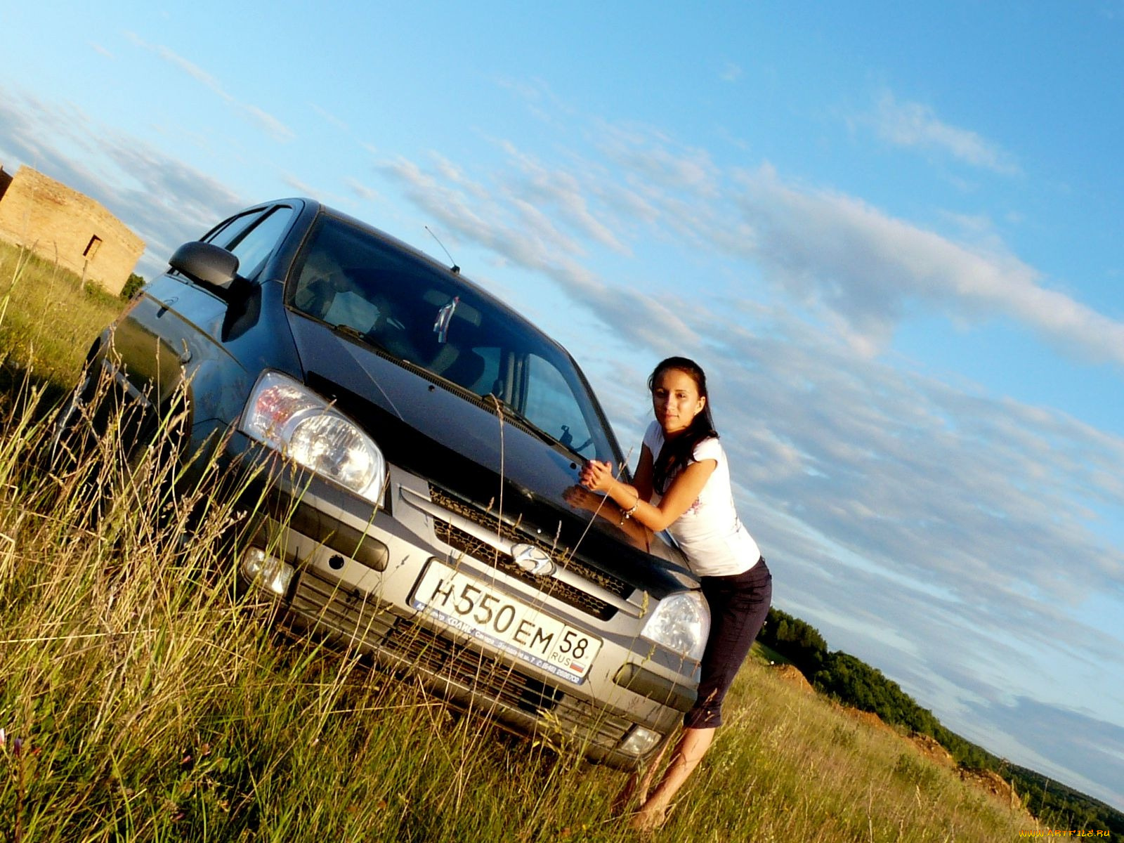 автомобили, авто, девушками