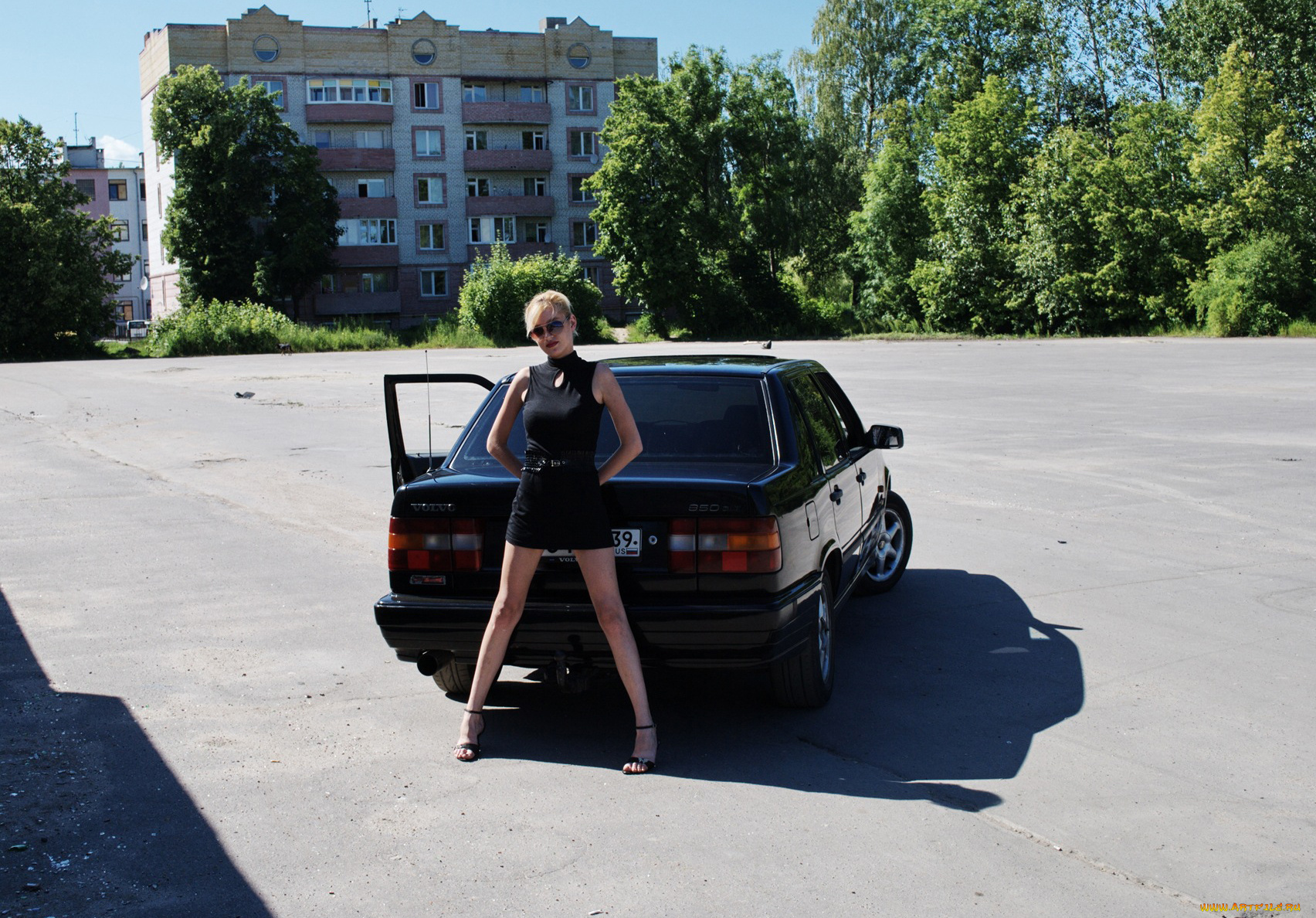 автомобили, авто, девушками