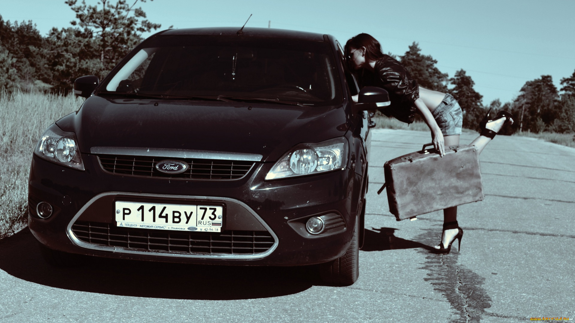 автомобили, авто, девушками