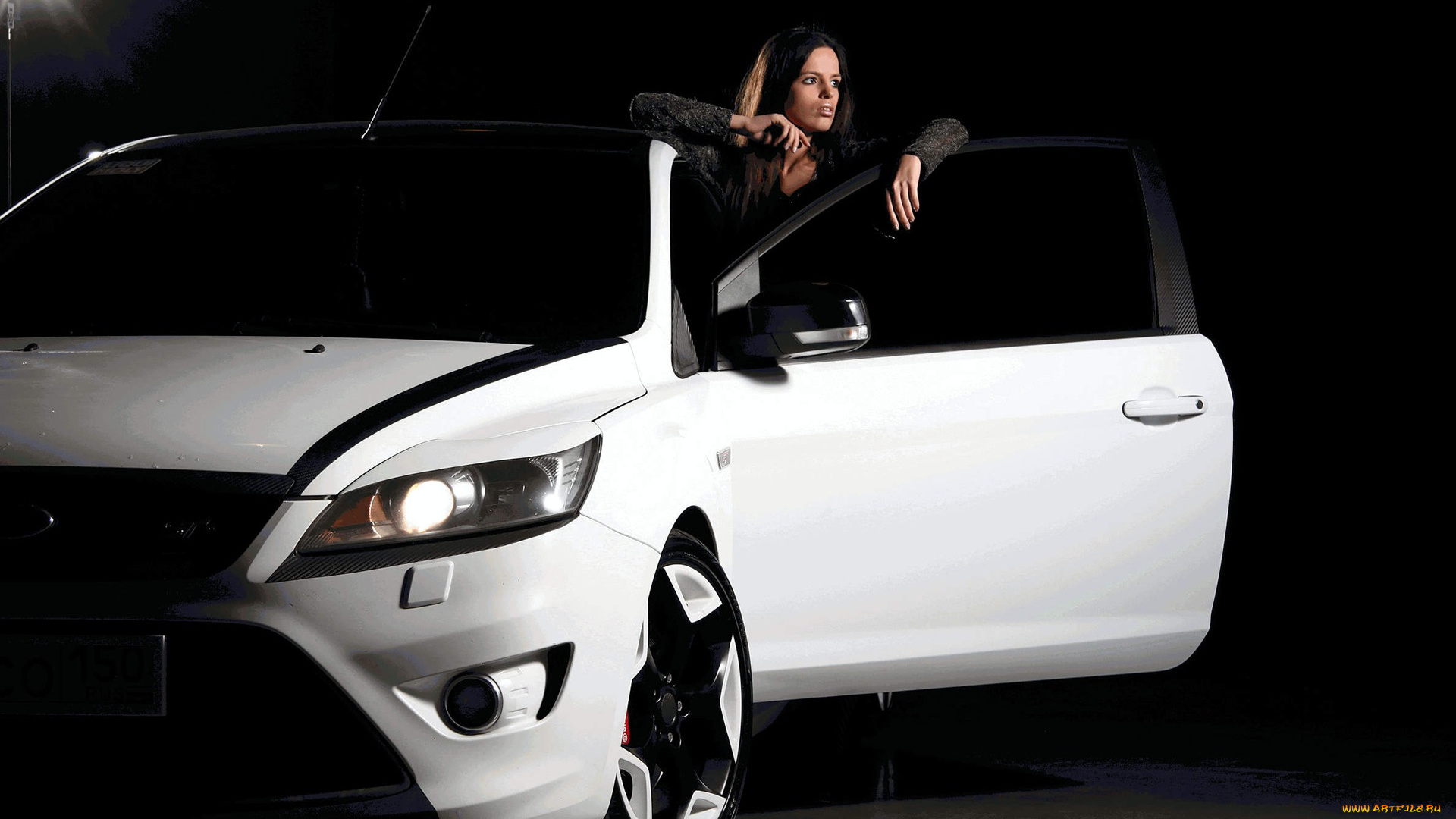 автомобили, авто, девушками