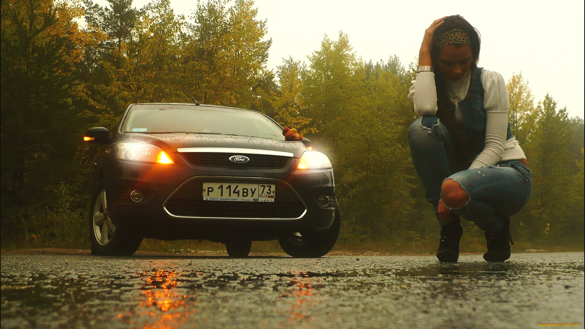 автомобили, авто, девушками