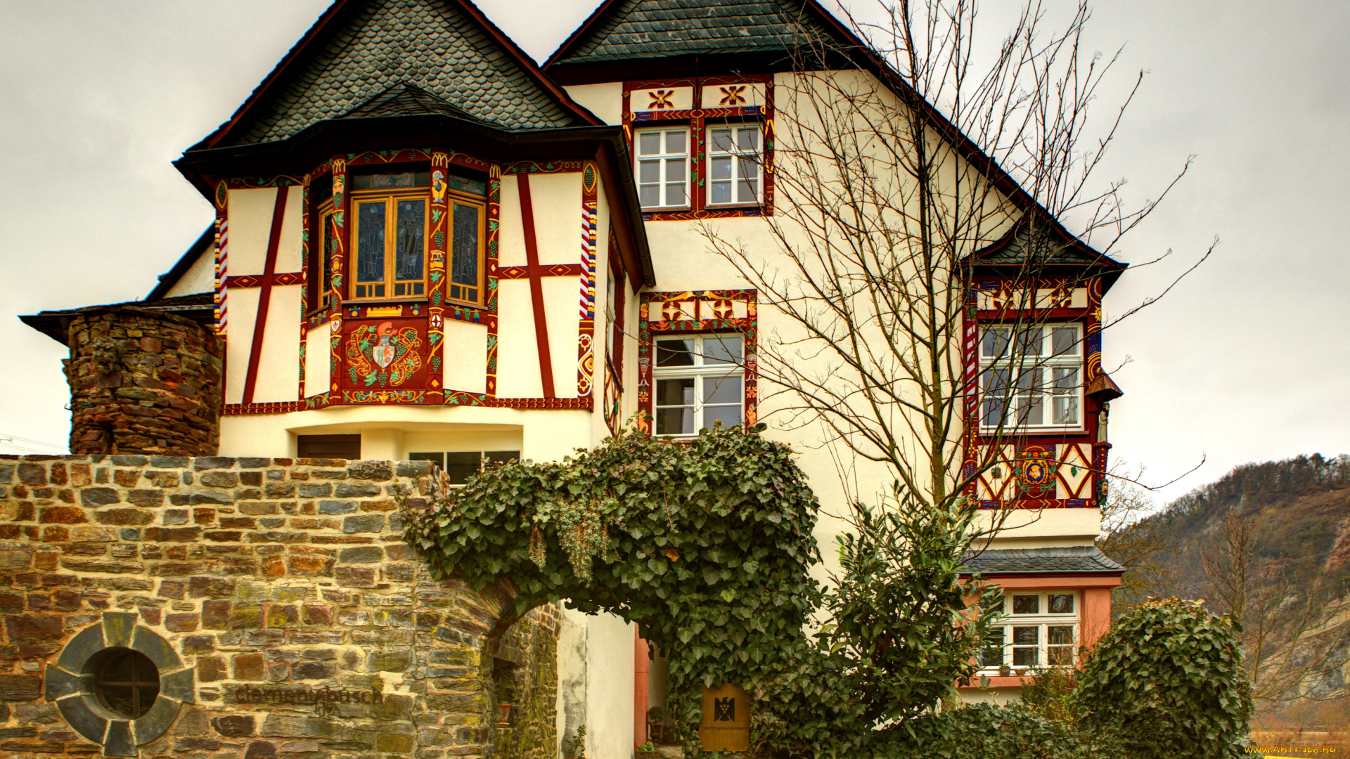 города, здания, дома, германия, буллай