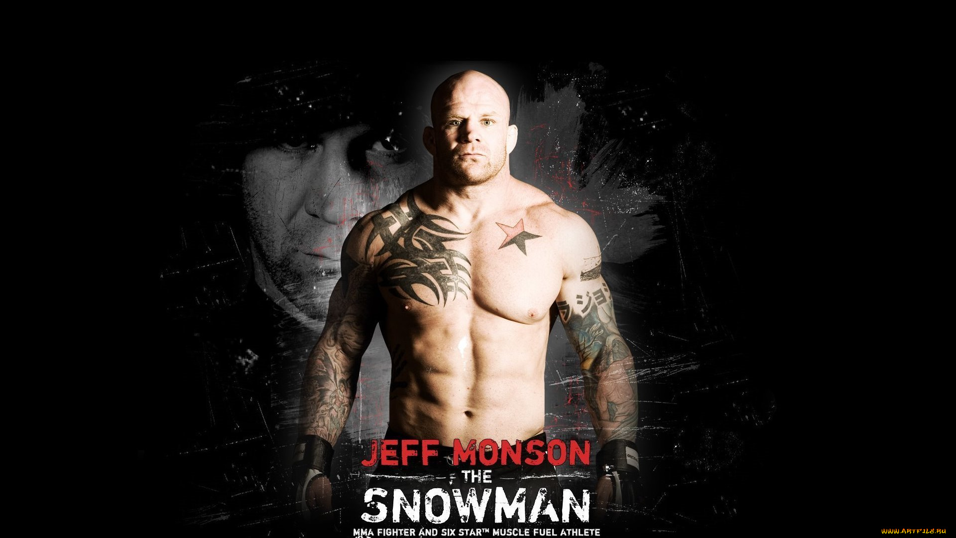 jeff, monson, мужчины, тату, the, snowman