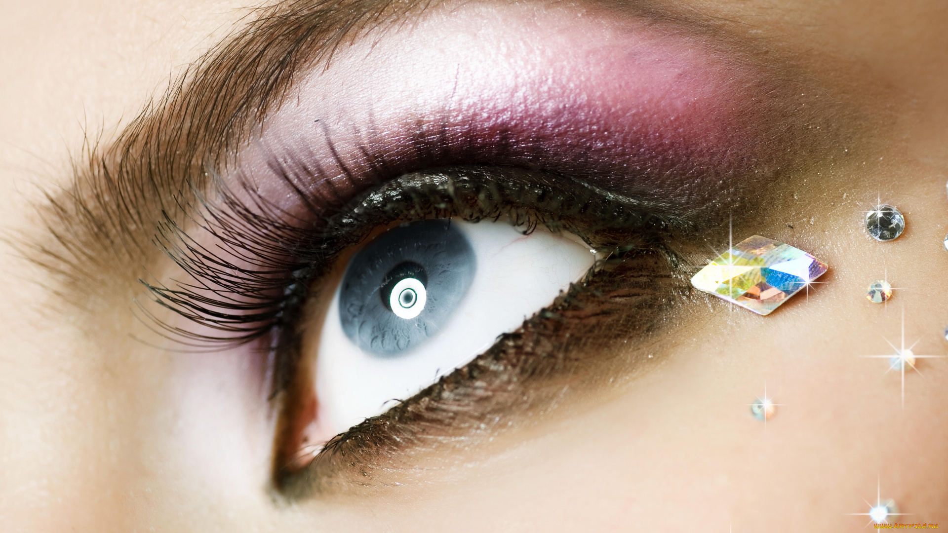 разное, глаза, макияж