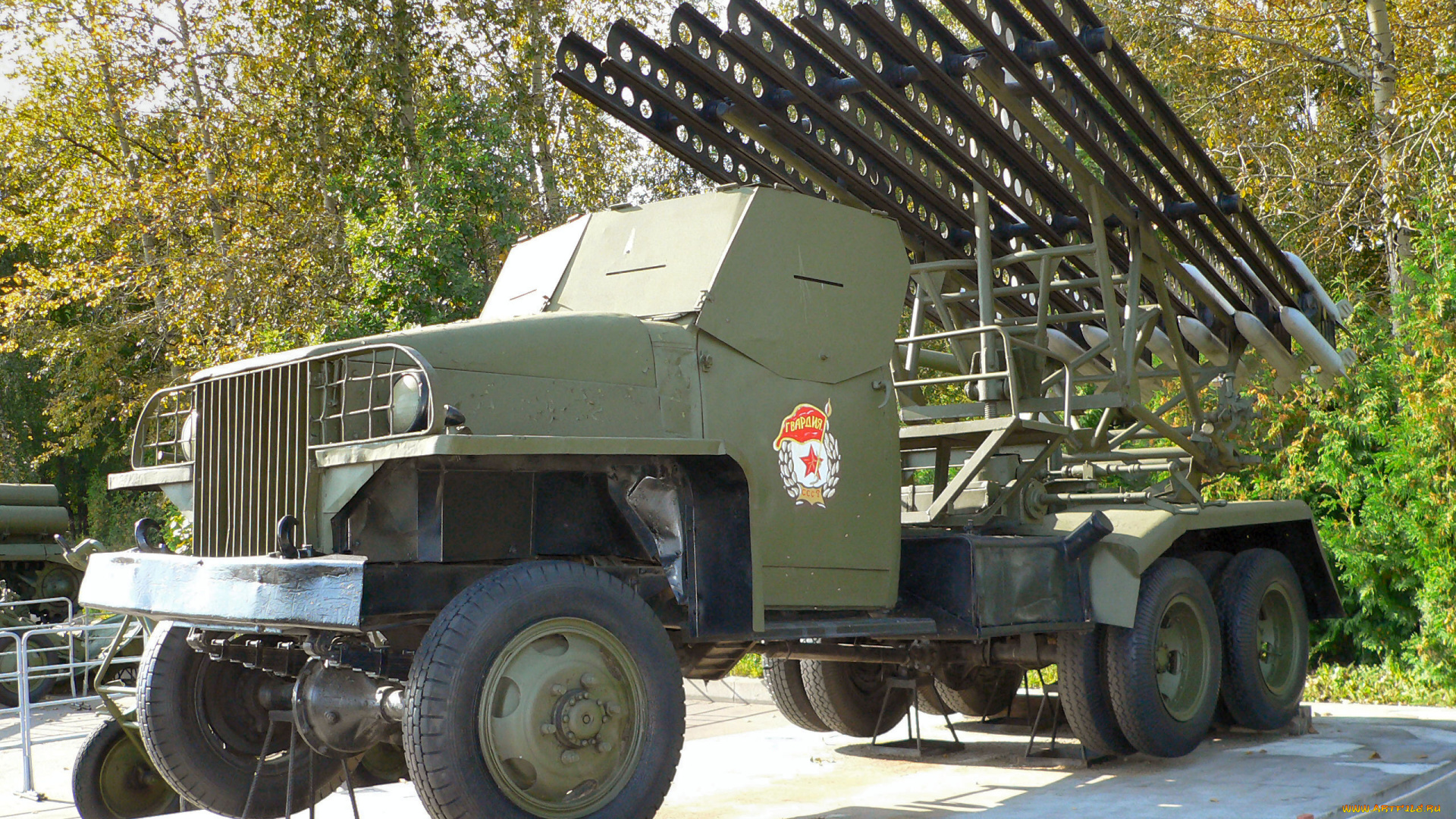 техника, военная, бм-13н, катюша