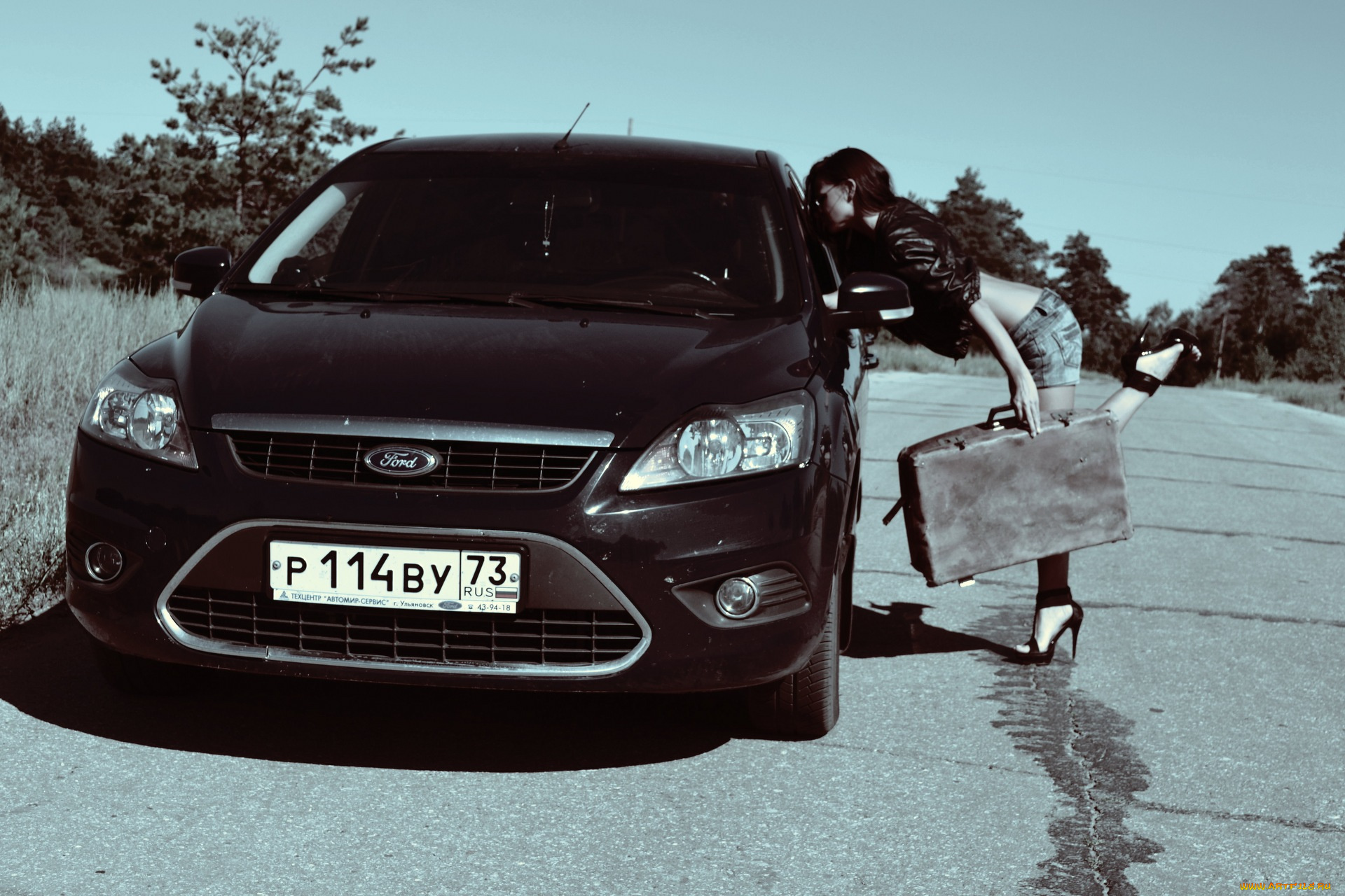 автомобили, авто, девушками