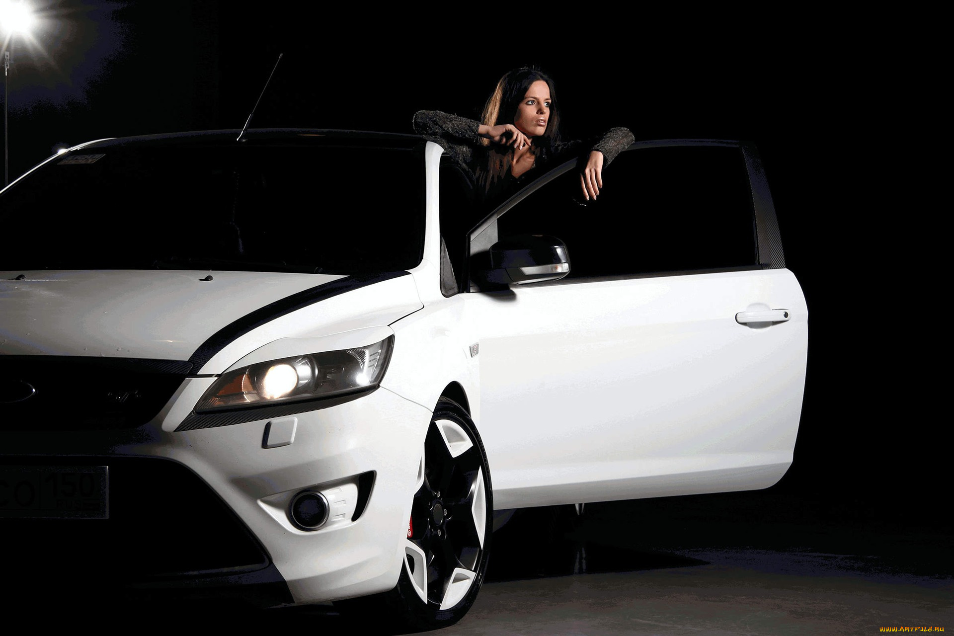 автомобили, авто, девушками