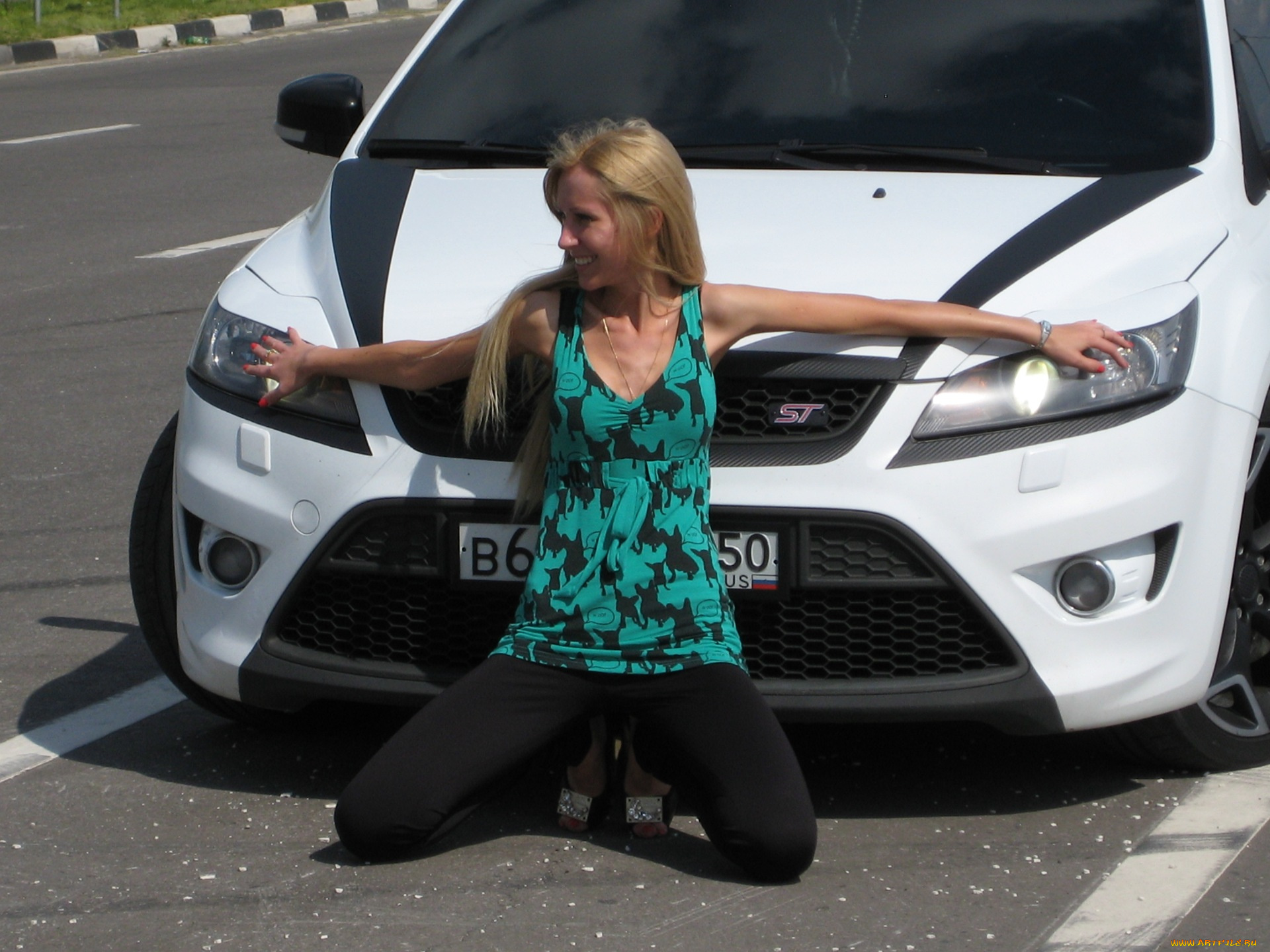 автомобили, авто, девушками