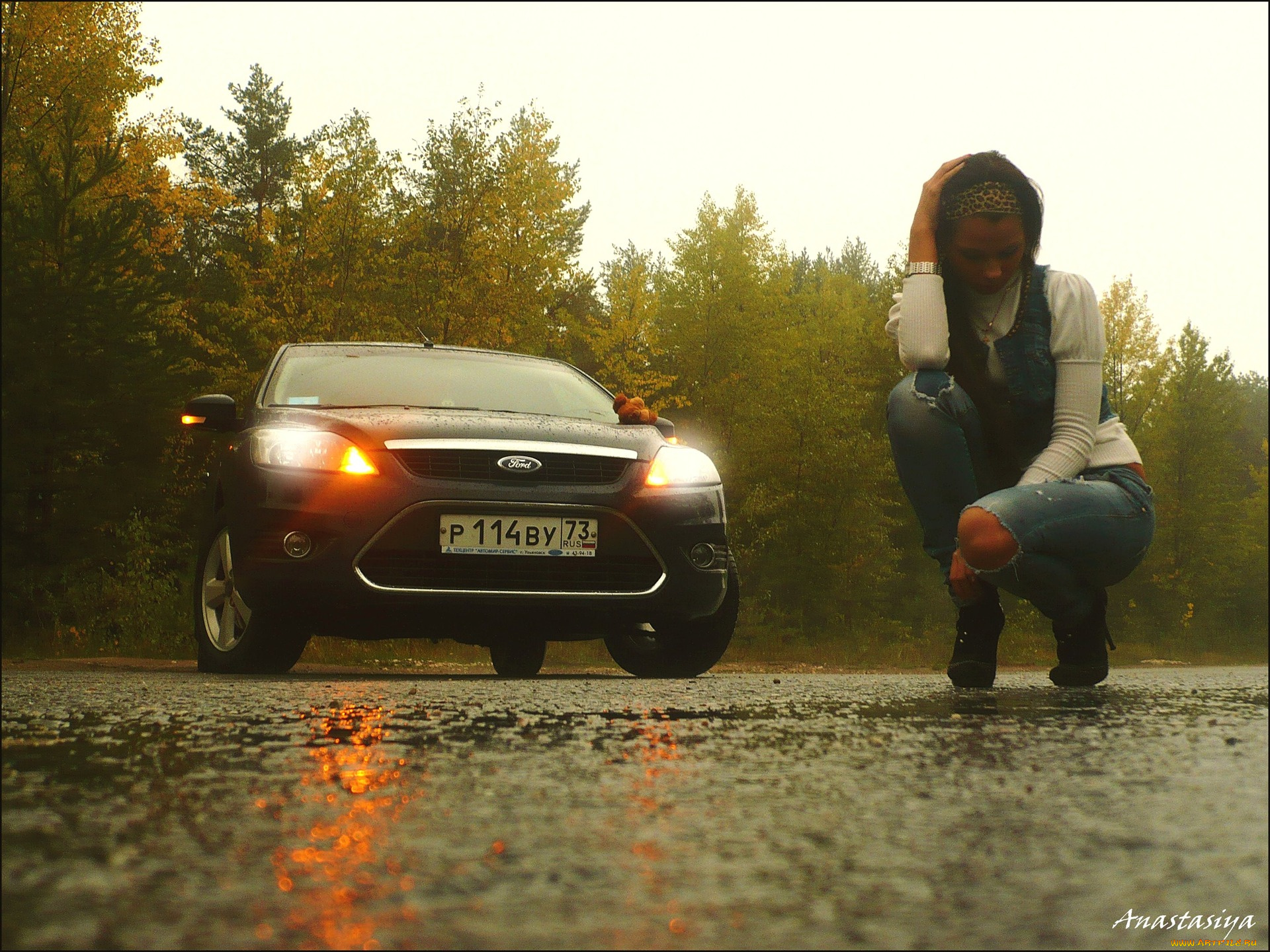 автомобили, авто, девушками