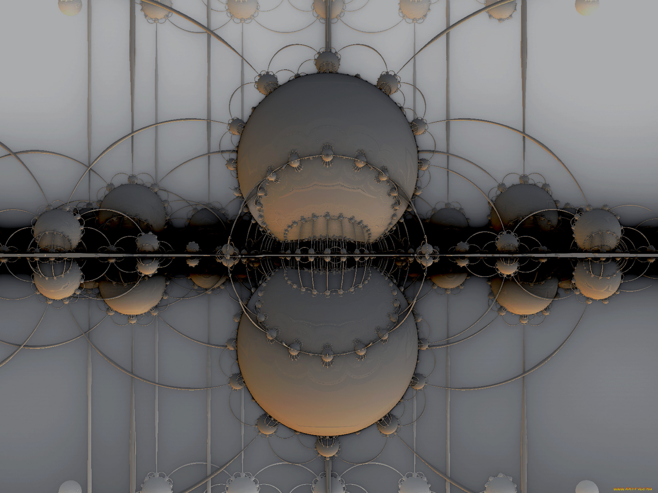 3д, графика, fractal, фракталы, фон, цвета