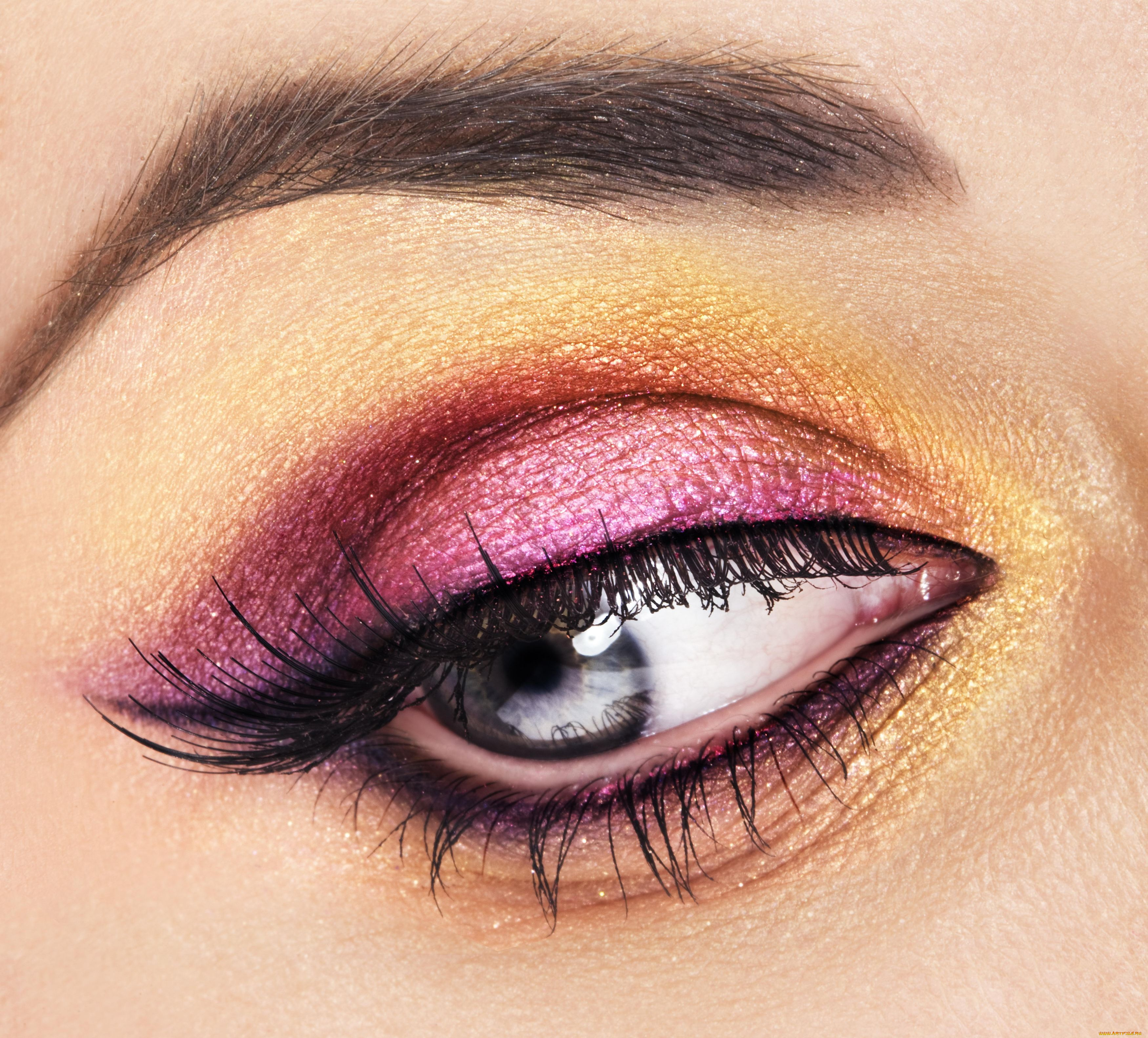 разное, глаза, макияж