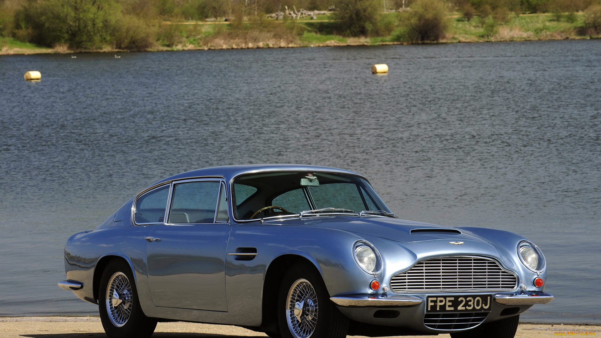 1969, aston, martin, db6, автомобили