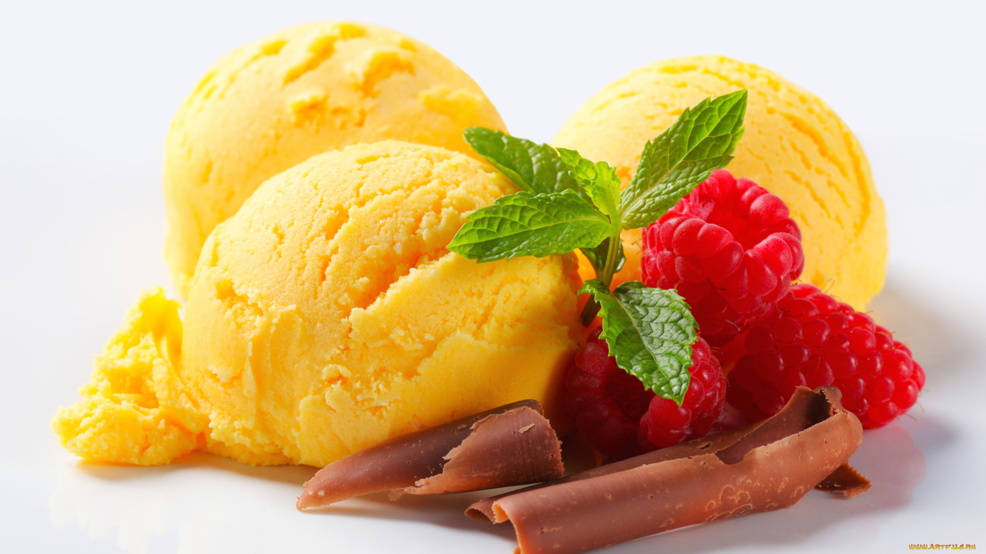 еда, мороженое, десерты, ягоды, малина, сладкое, шоколад