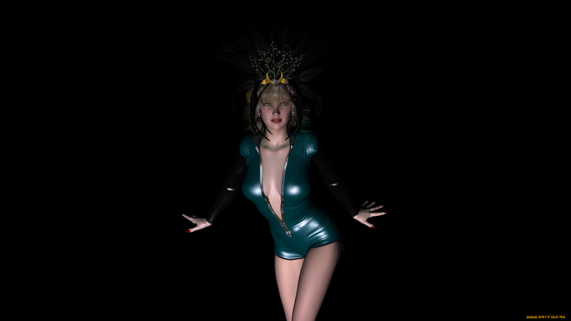 3д, графика, people, , люди, девушка, взгляд, фон