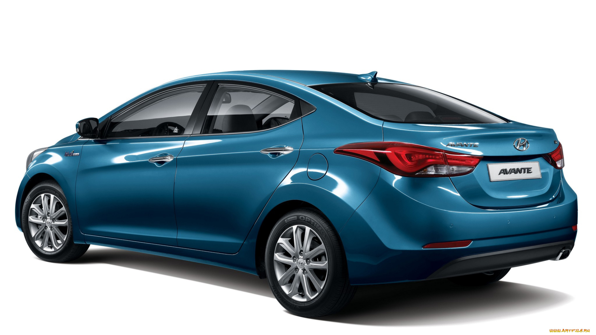 автомобили, hyundai, 2014г, drive, avante, md, синий, blue