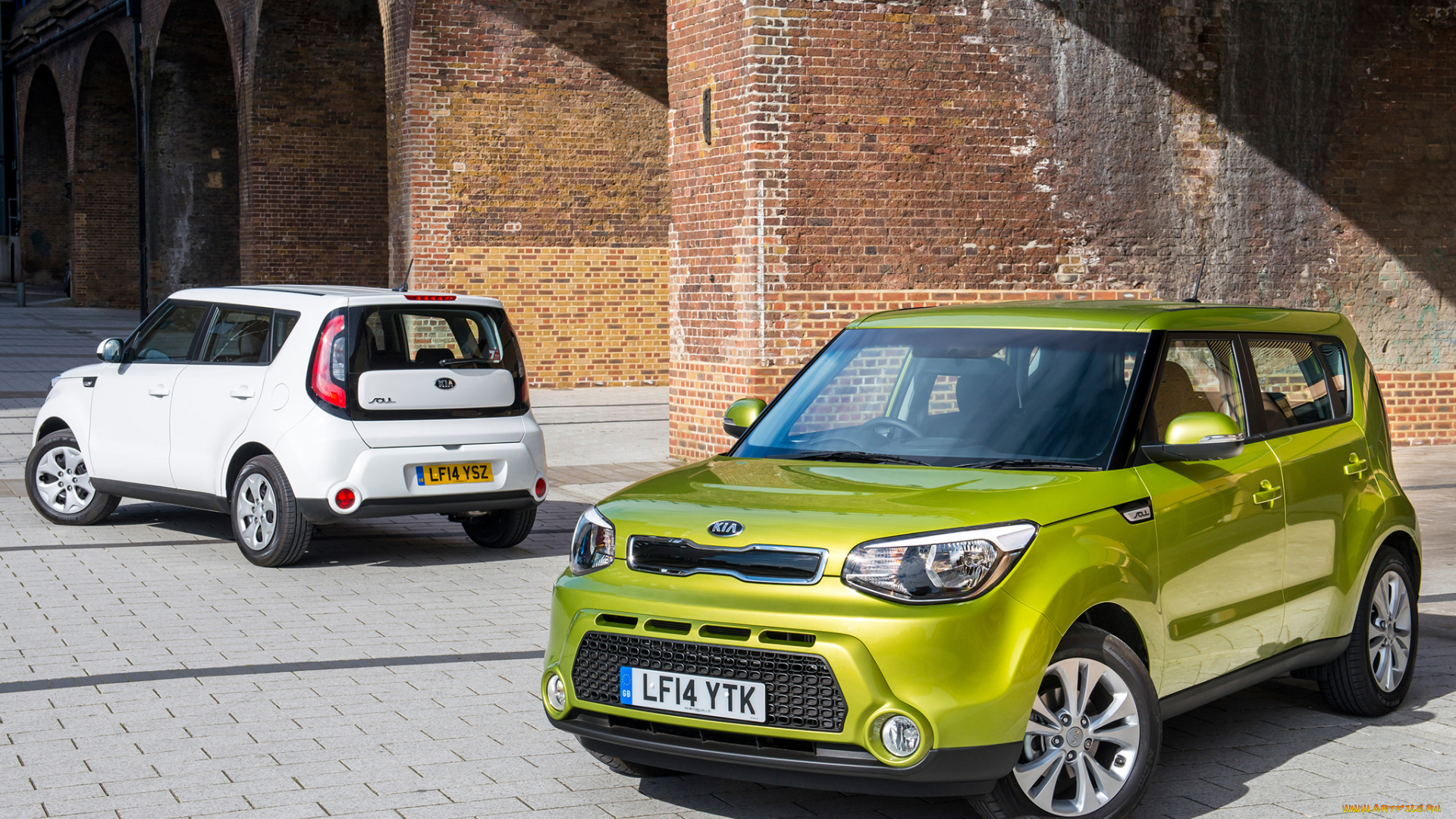 автомобили, kia, зеленый, 2014, uk-spec, soul