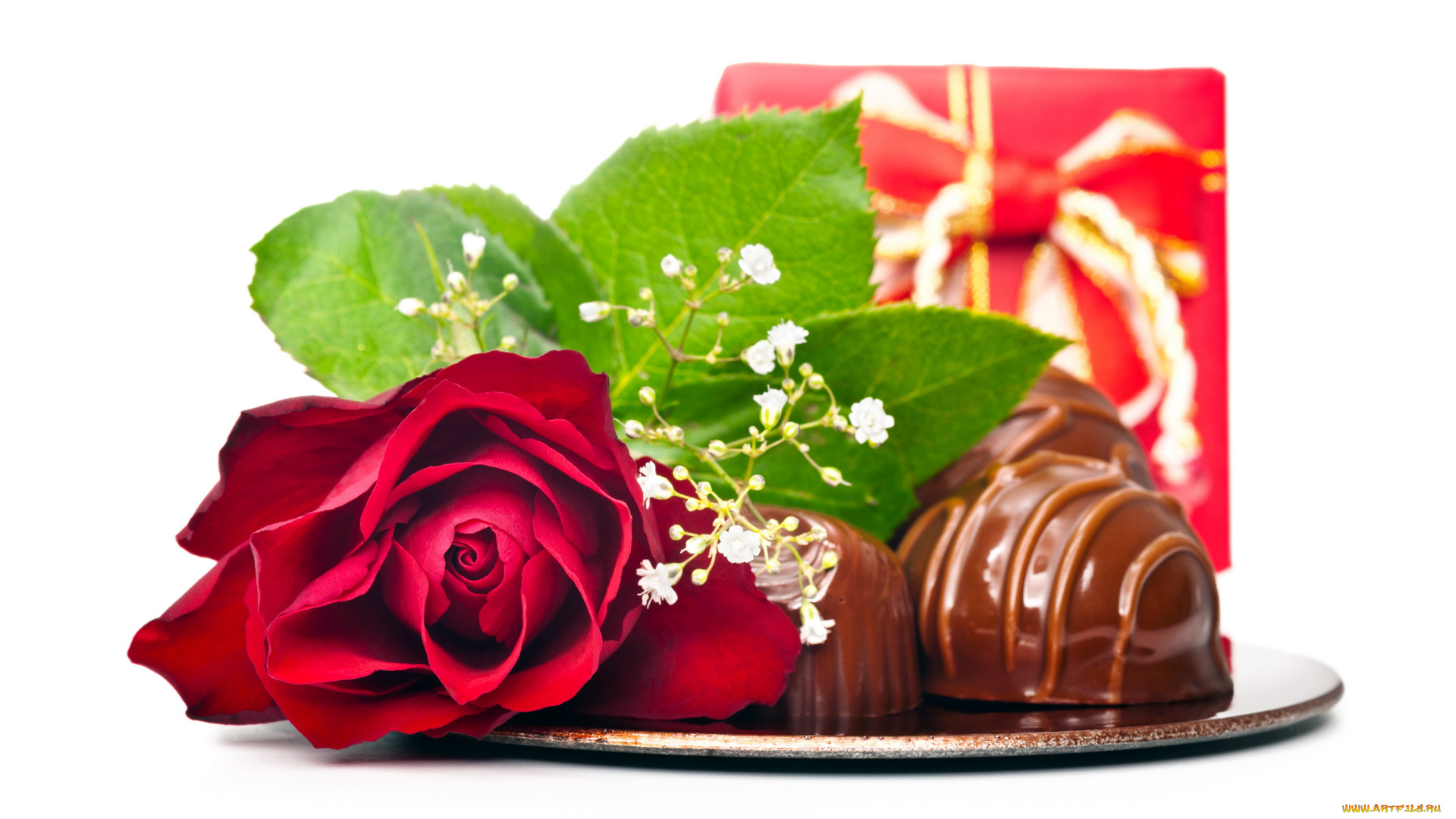 еда, конфеты, , шоколад, , сладости, роза