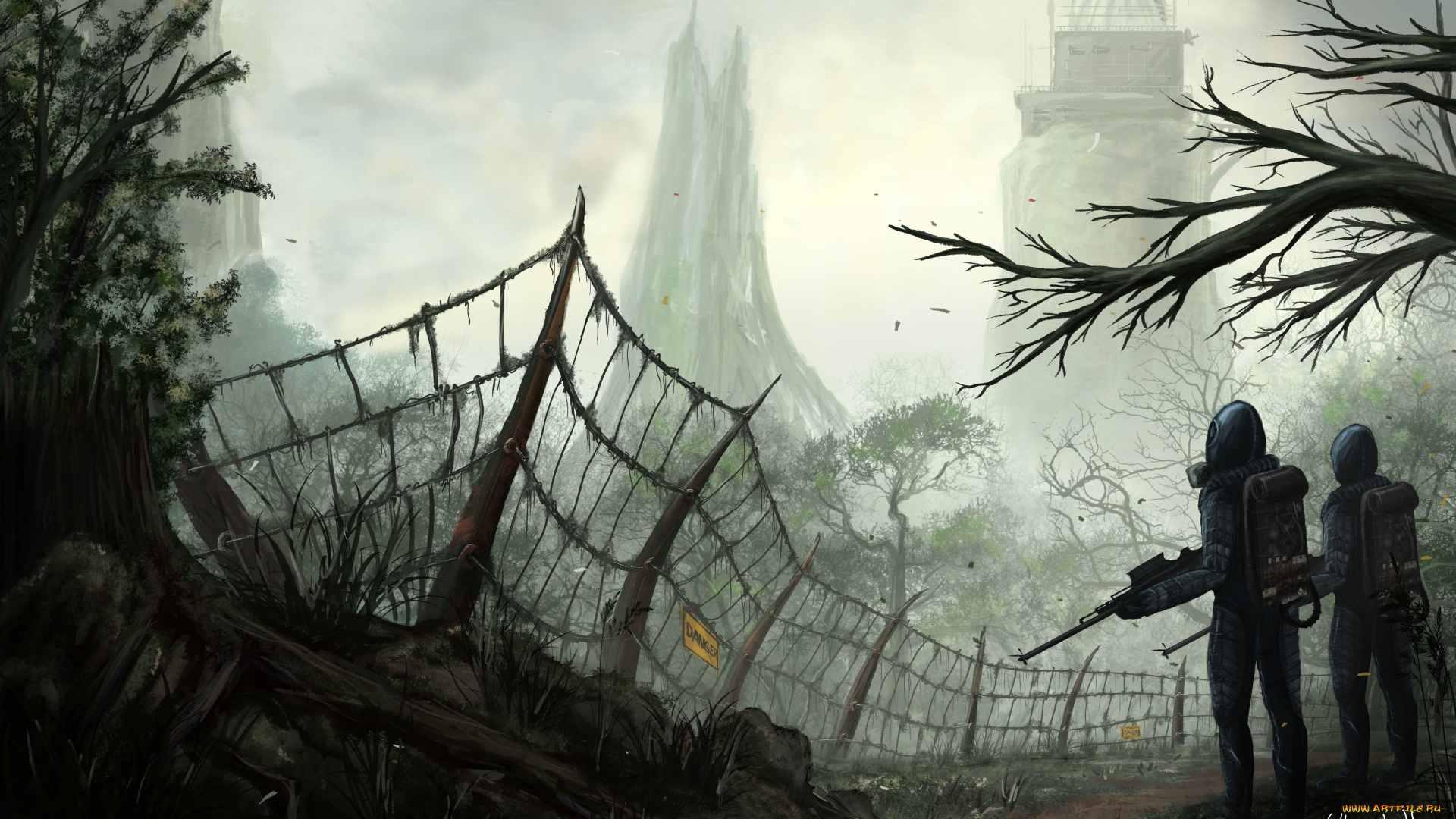 фэнтези, люди, сооружение, будущее, ограждение, мир, оружие, иной, солдаты