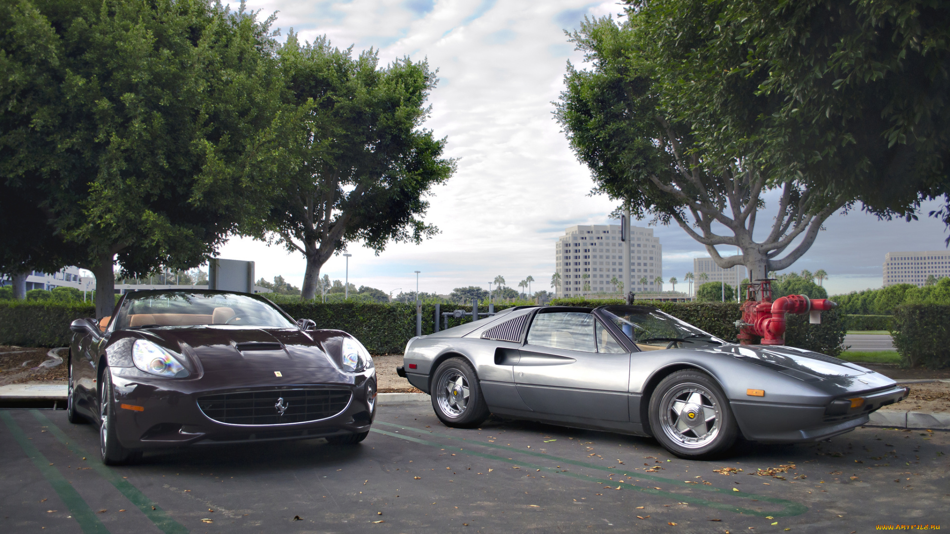 ferrari, new, vs, old, автомобили, ferrari, италия, спортивные, гоночные, s, p, a