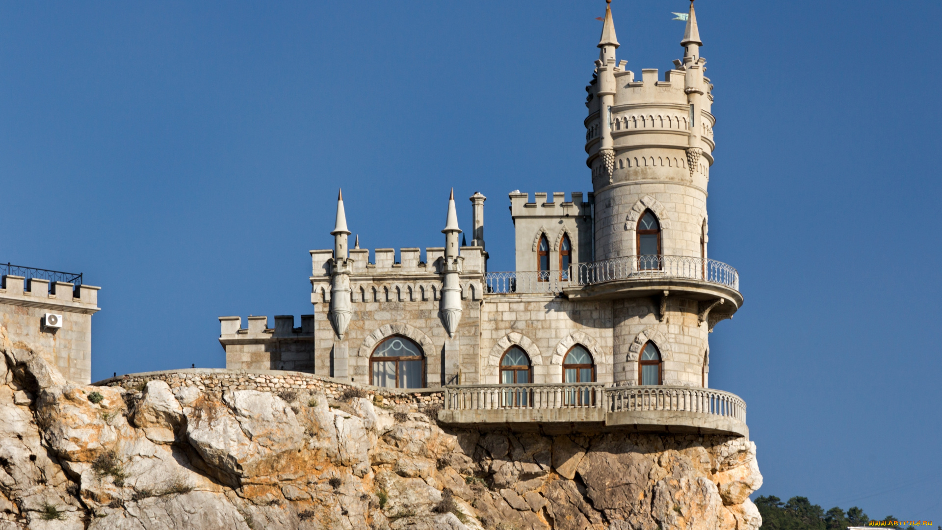 города, ласточкино, гнездо, , крым, замок