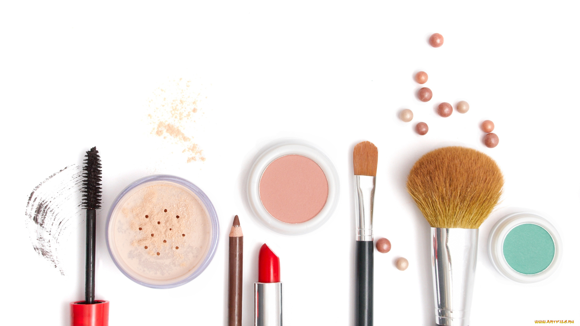 разное, косметика, , духи, пудра, кисти