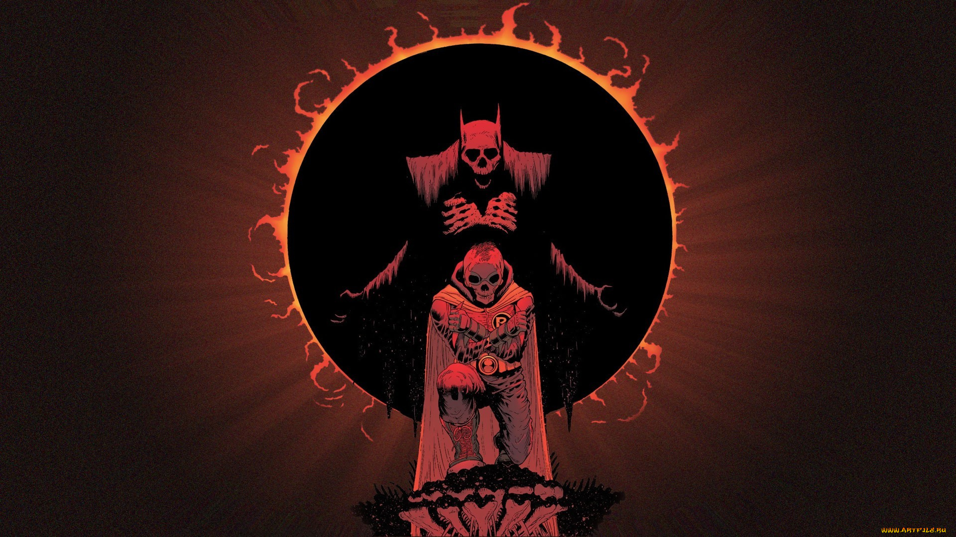 рисованные, комиксы, batman