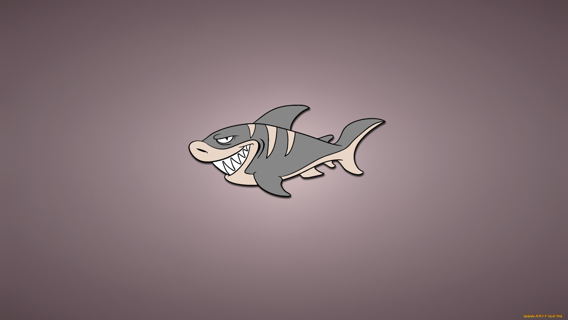 рисованные, минимализм, светлый, фон, fish, рыба, shark, акула
