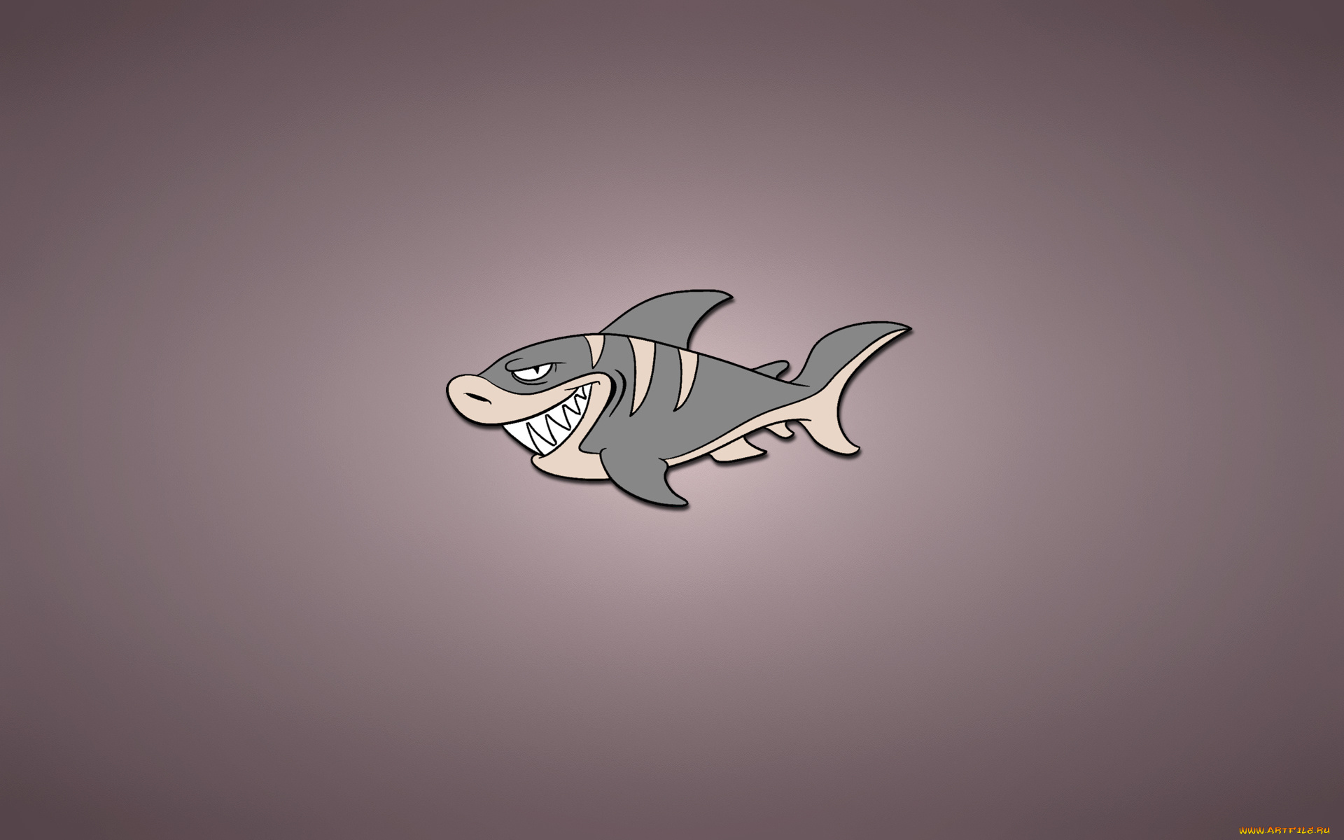 рисованные, минимализм, светлый, фон, fish, рыба, shark, акула