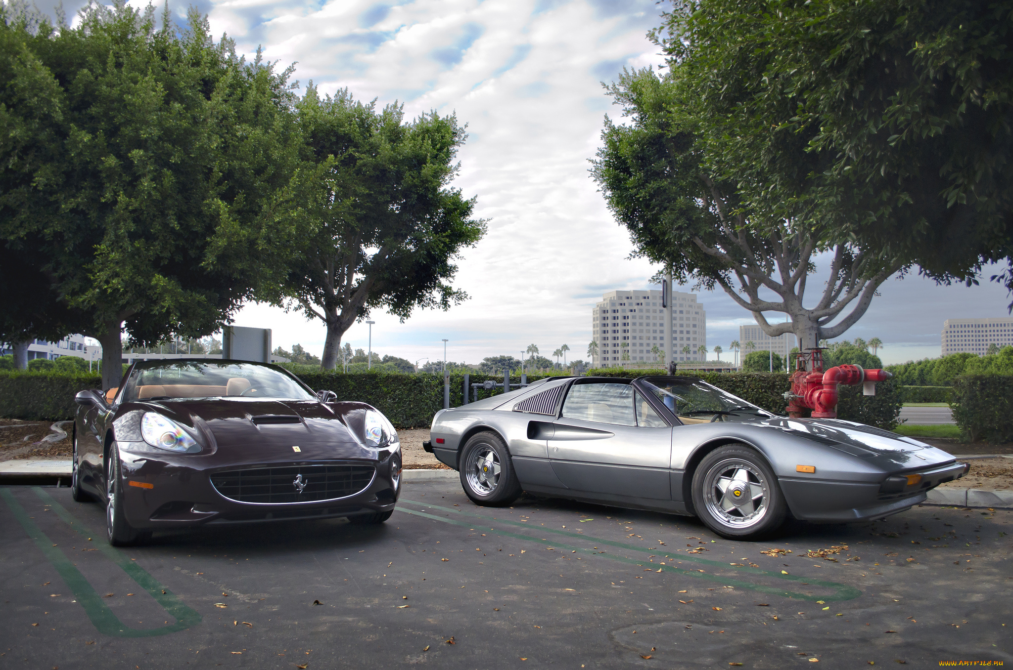 ferrari, new, vs, old, автомобили, ferrari, италия, спортивные, гоночные, s, p, a