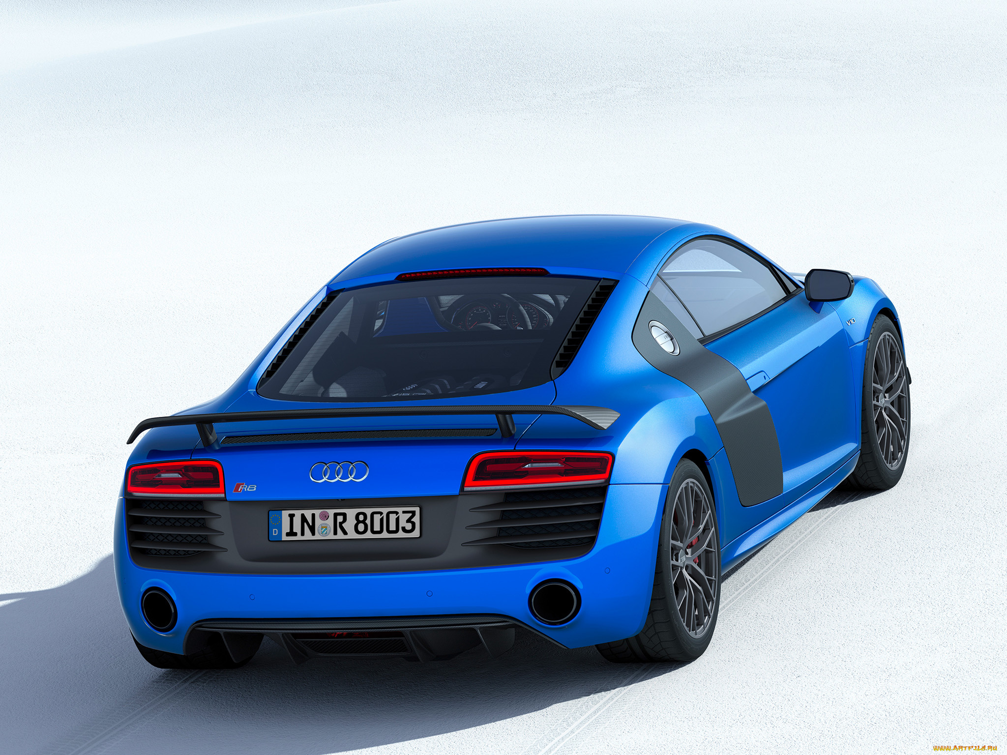 автомобили, audi, lmx, r8, синий, 2014г
