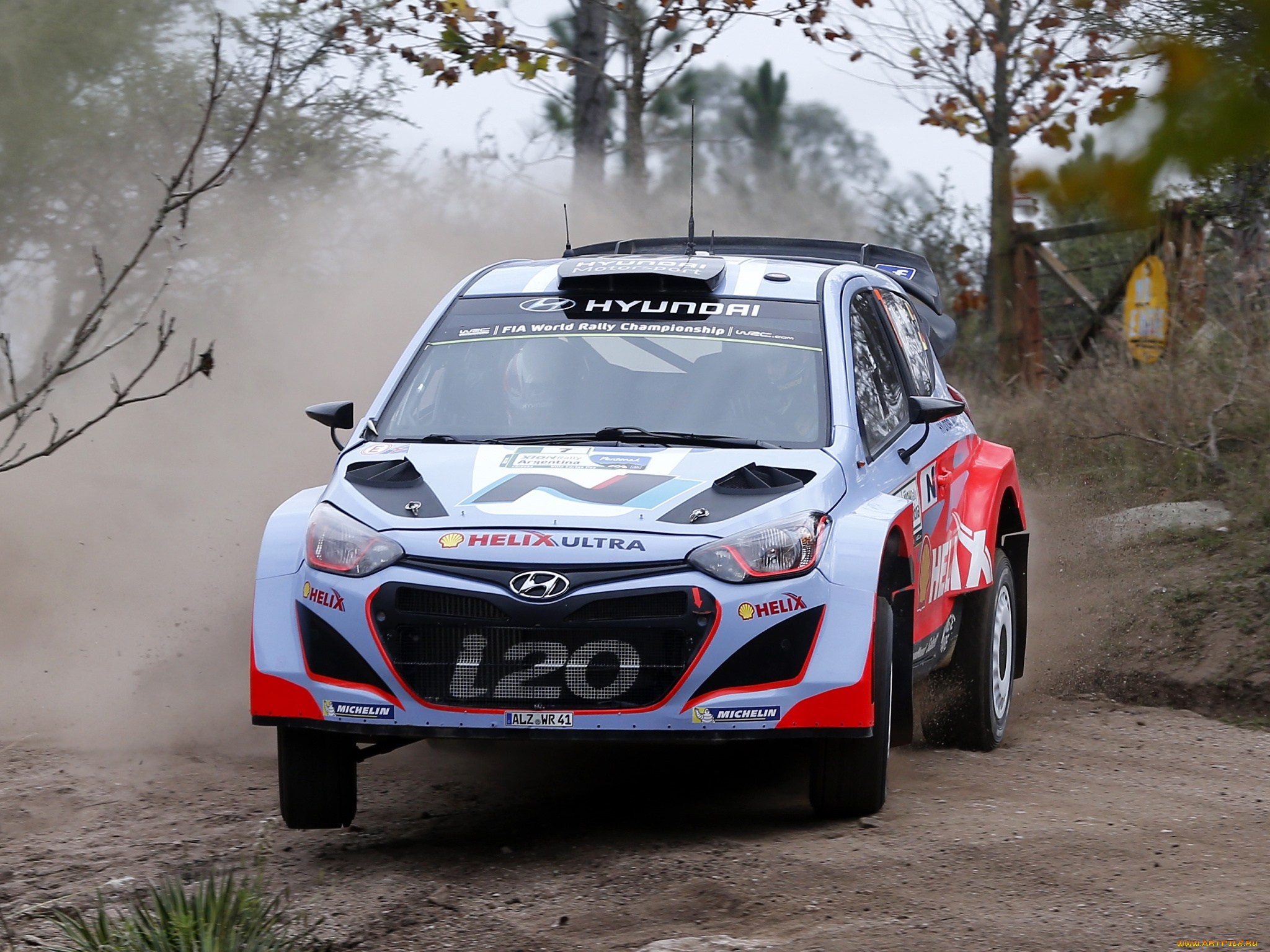 спорт, авторалли, 2014г, i20, wrc, hyundai, пыль, скорость