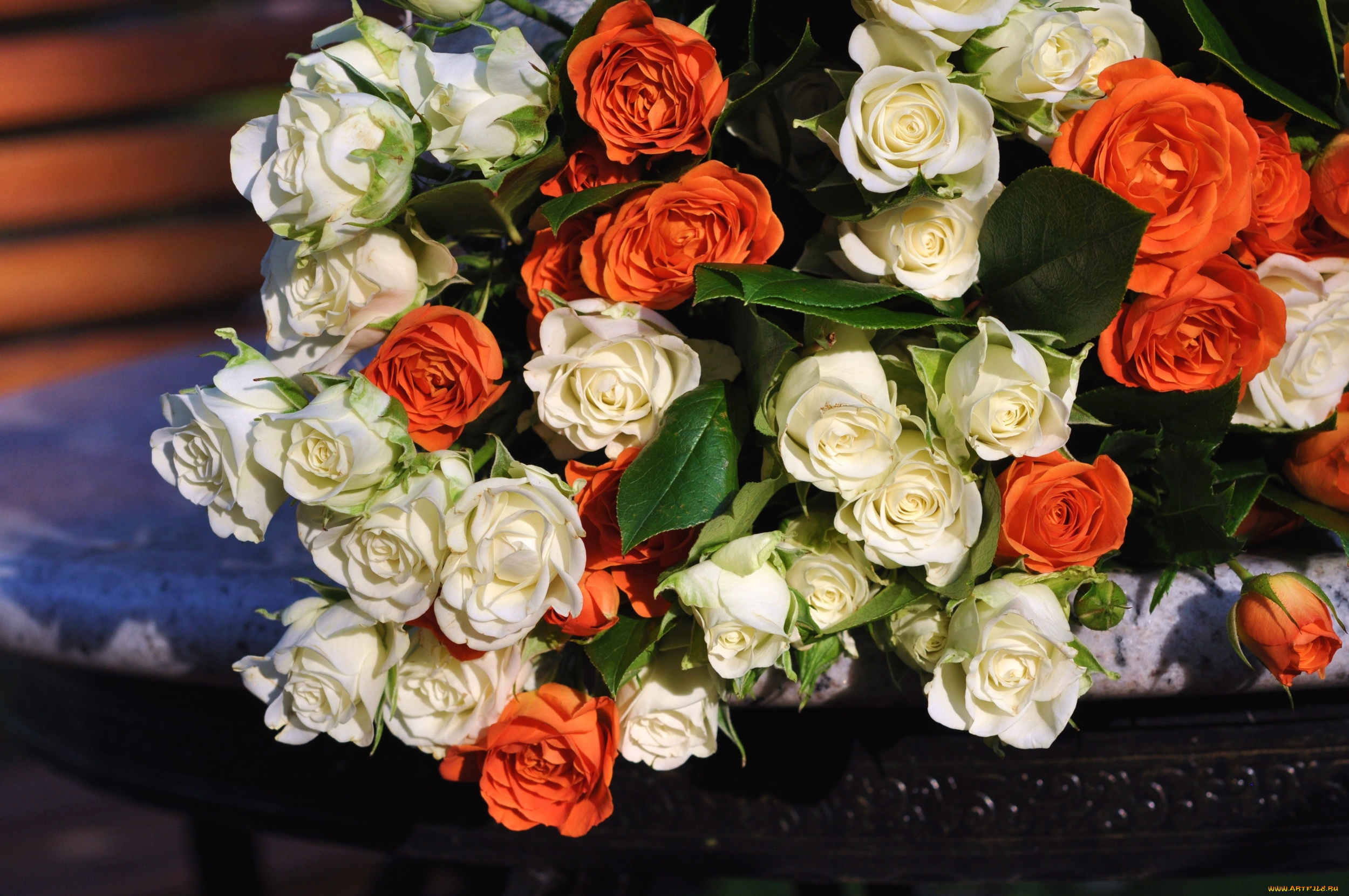 цветы, розы, букет