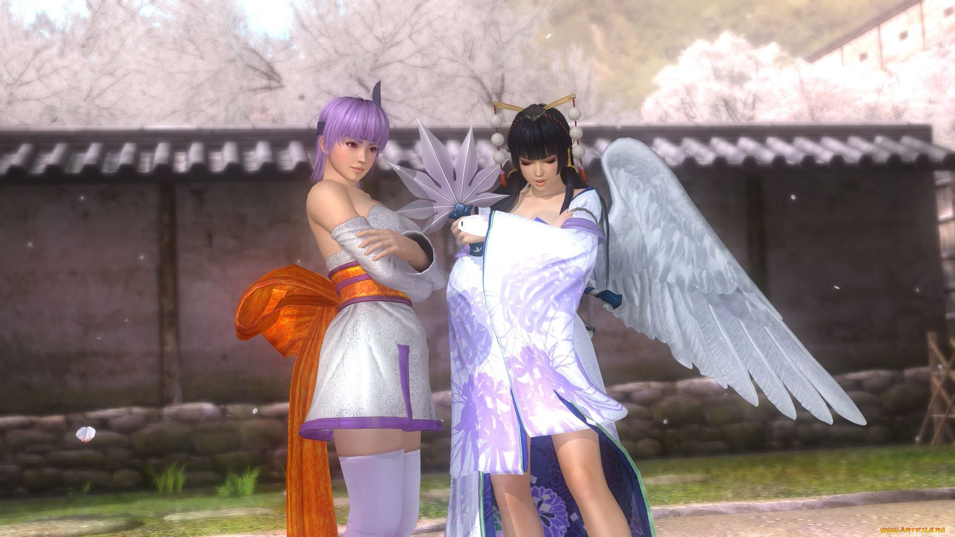 3д, графика, ангел, , angel, девушки, взгляд, фон, ангел, крылья