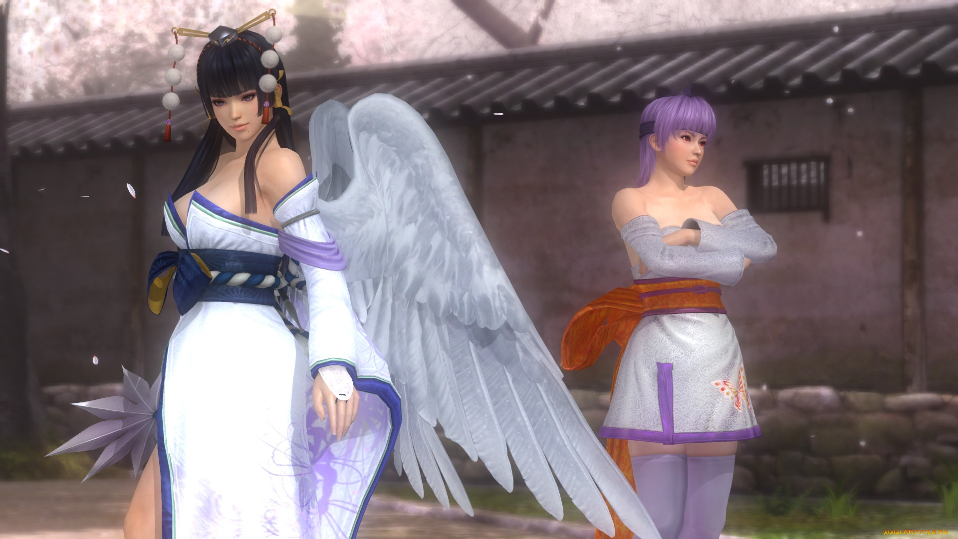 3д, графика, ангел, , angel, девушки, взгляд, фон, ангел, крылья