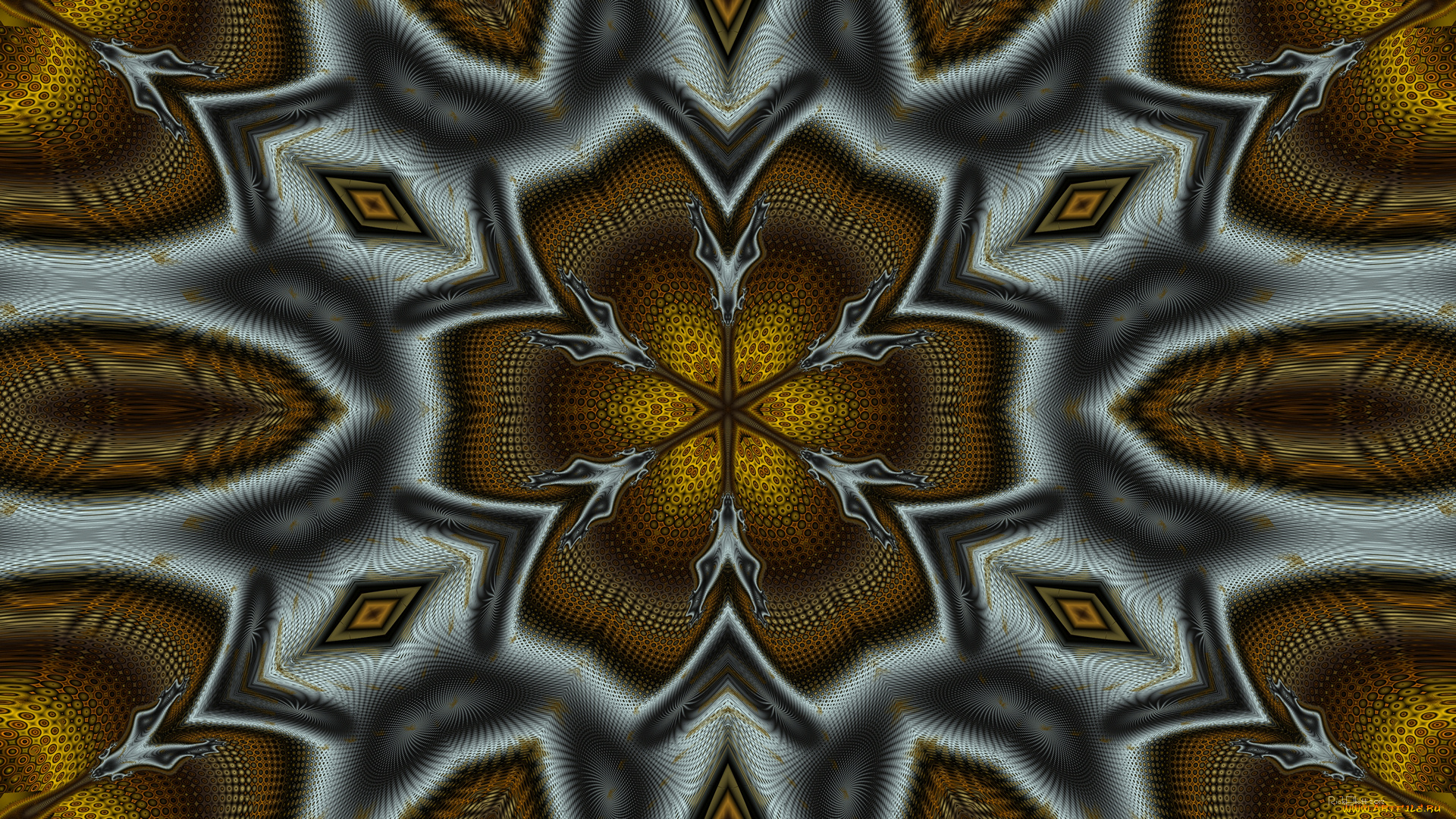 3д, графика, фракталы, , fractal, узор, фон, цвета