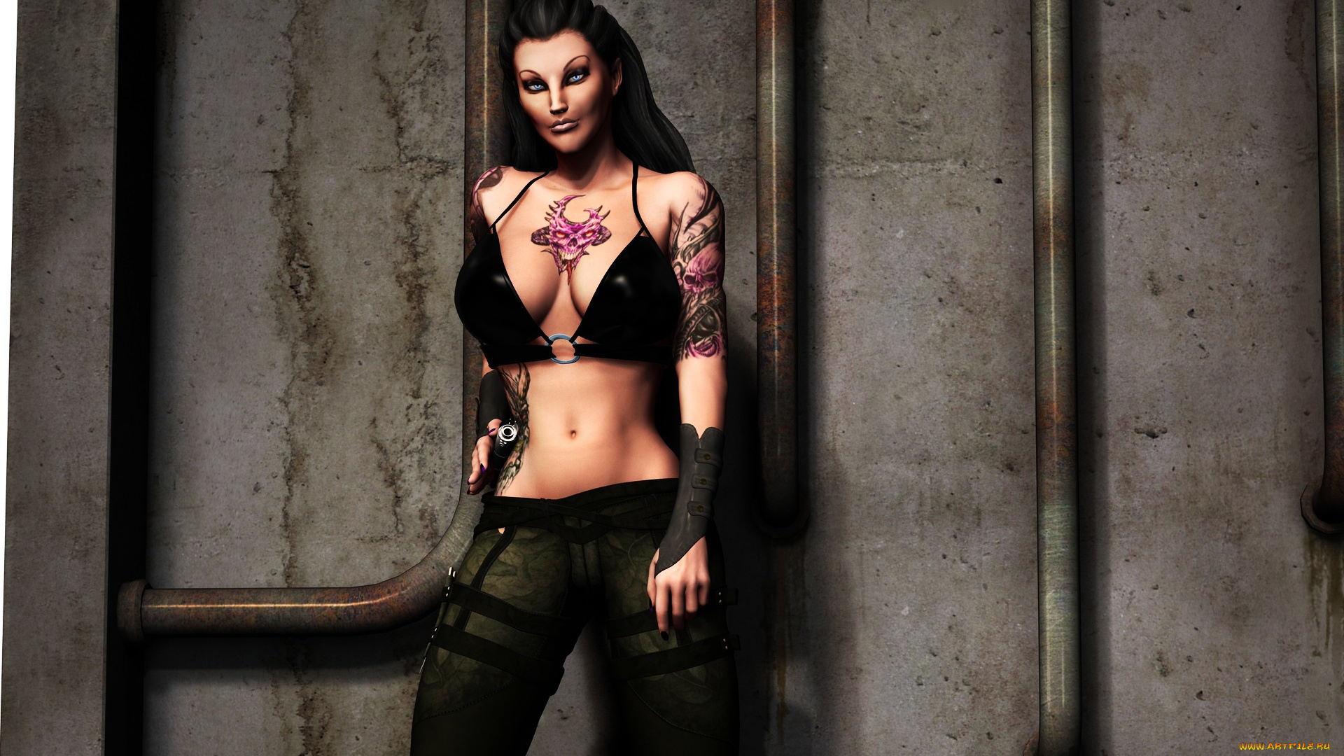 3д, графика, люди, , people, фон, взгляд, девушка