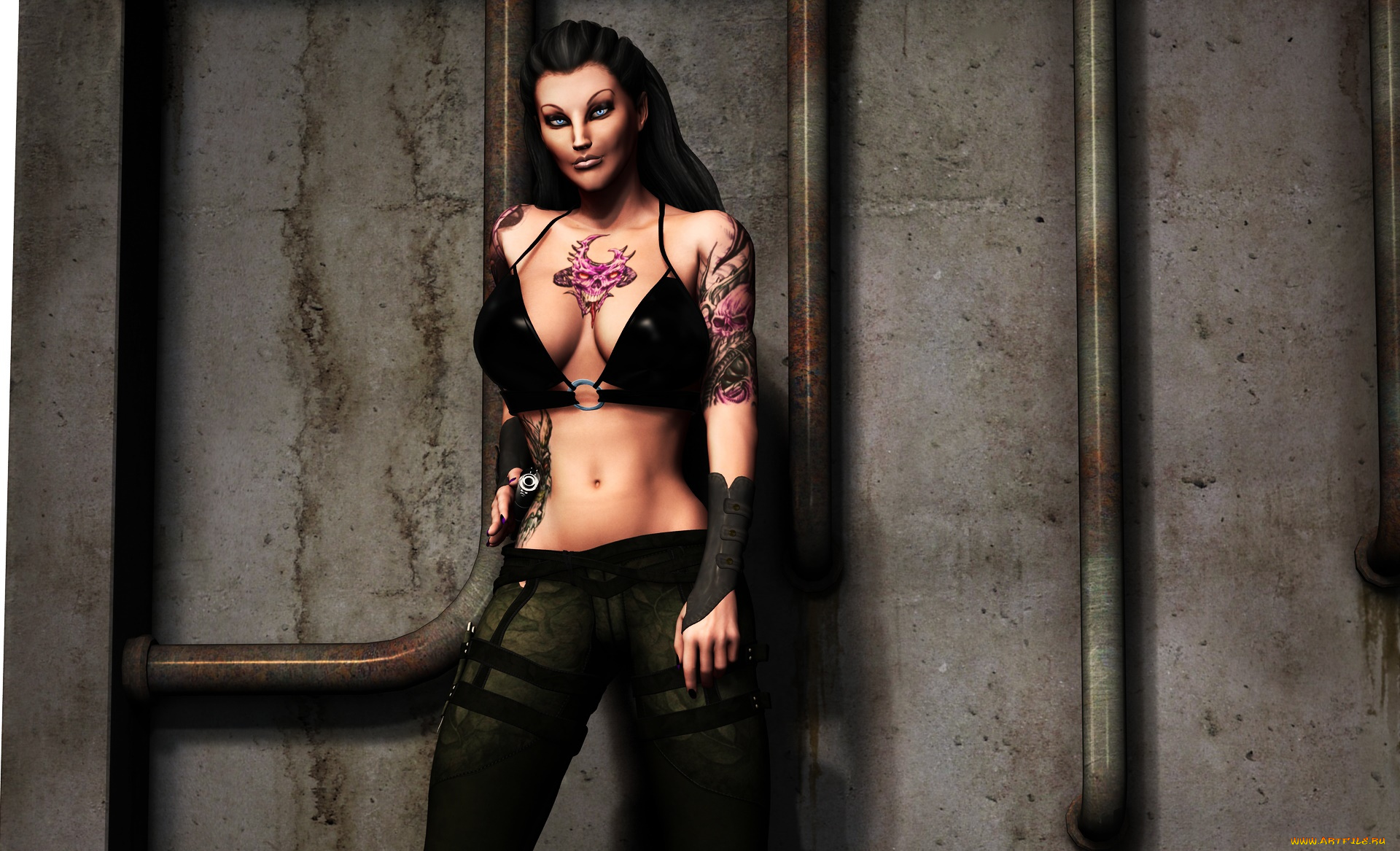 3д, графика, люди, , people, фон, взгляд, девушка