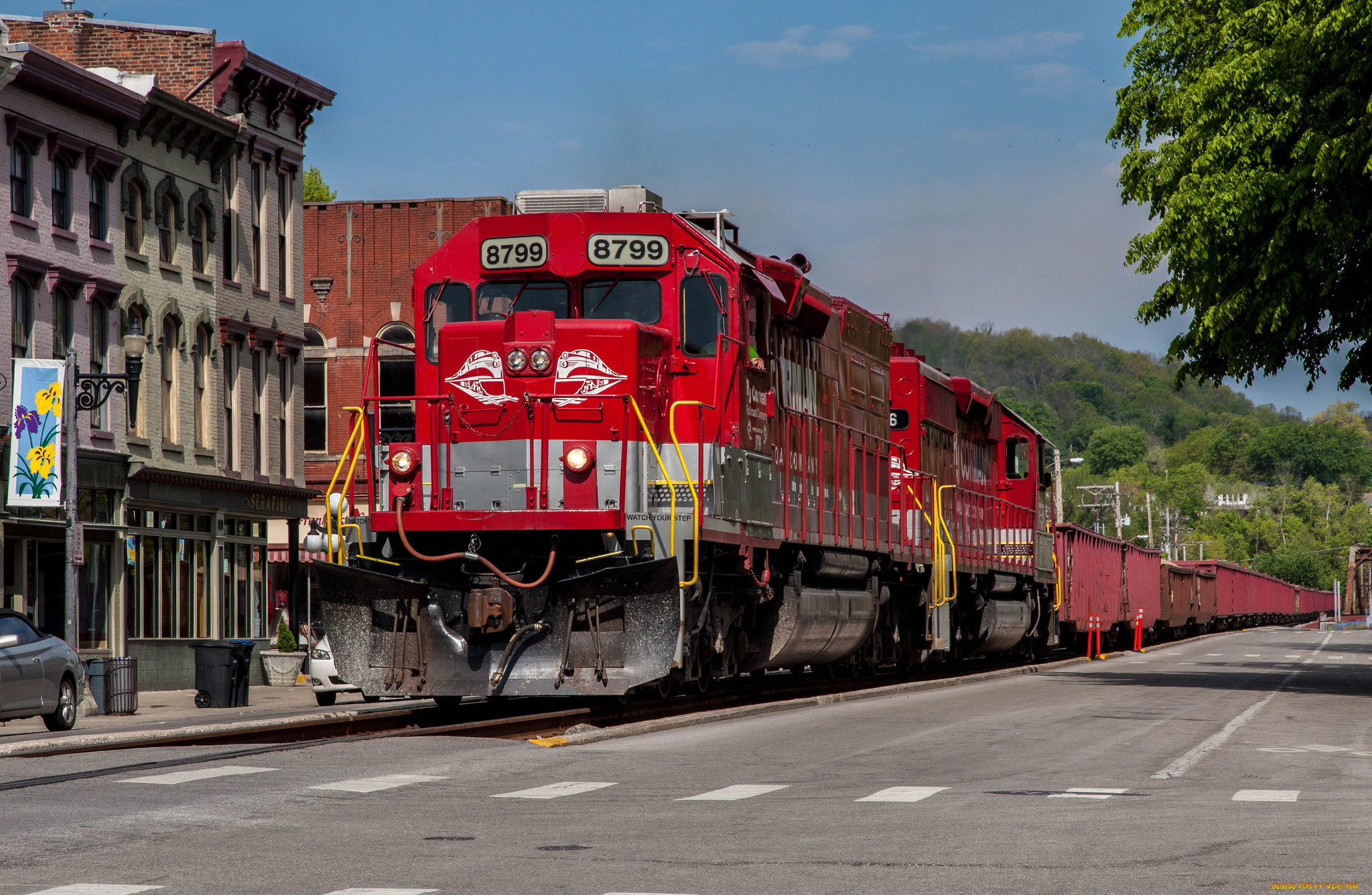 техника, поезда, железная, дорога, рельсы, локомотив, состав