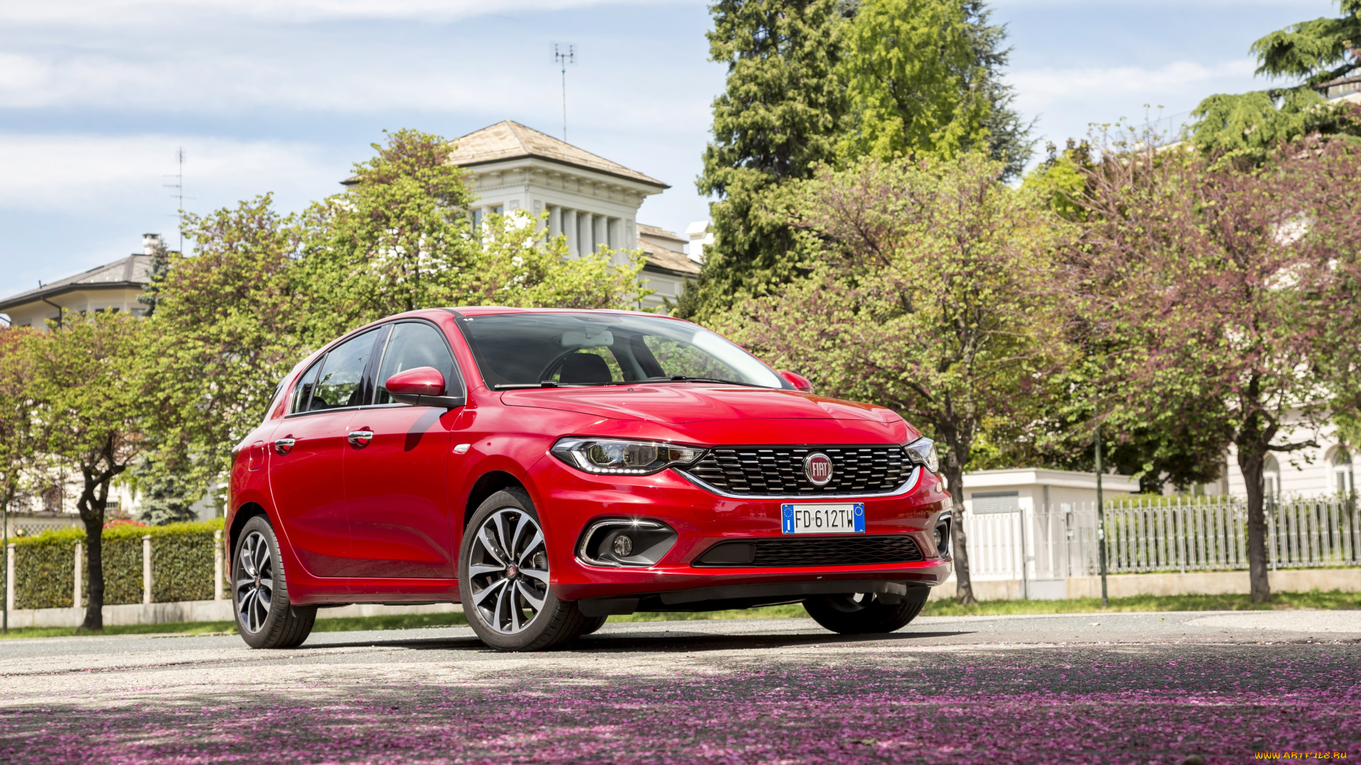 автомобили, fiat, tipo, красный, 2016г, 5-door, 357