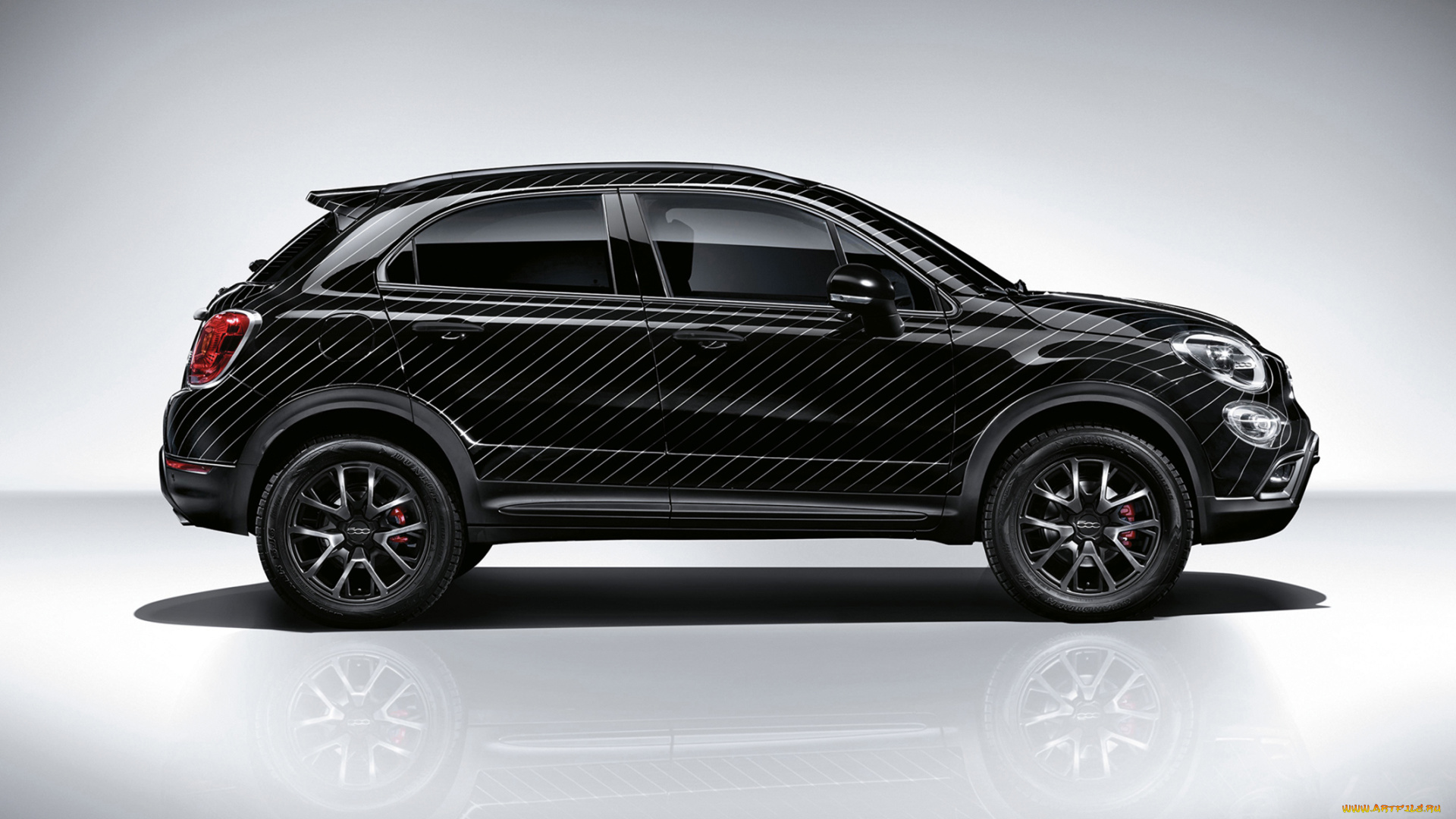 fiat, 500, x, concept, 2015, автомобили, fiat, кроссовер, внедорожник, 2015, black, concept, 500, x