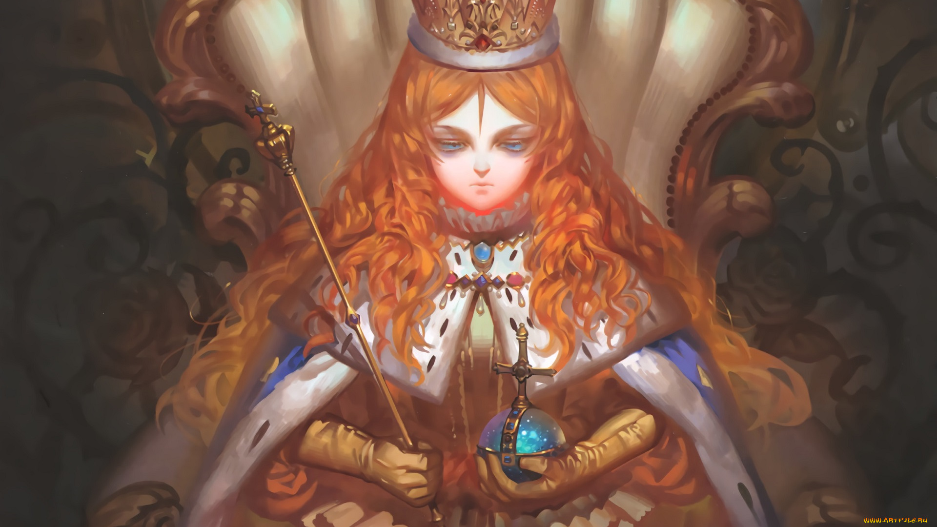 аниме, alice, in, wonderland, white, datura