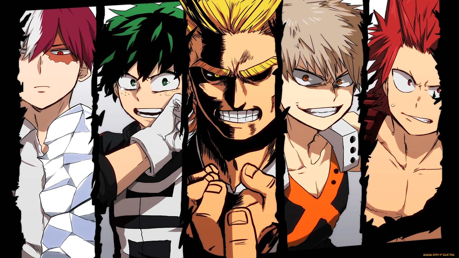 аниме, boku, no, hero, academia, моя, геройская, академия