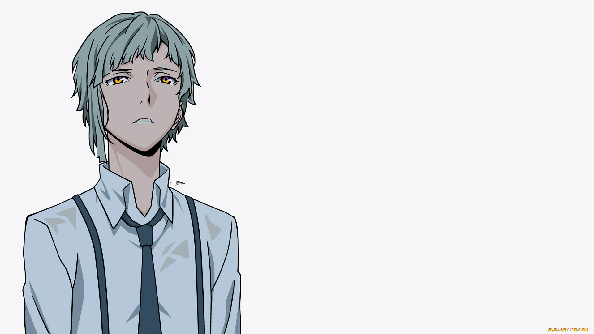 аниме, bungou, stray, dogs, ацуши