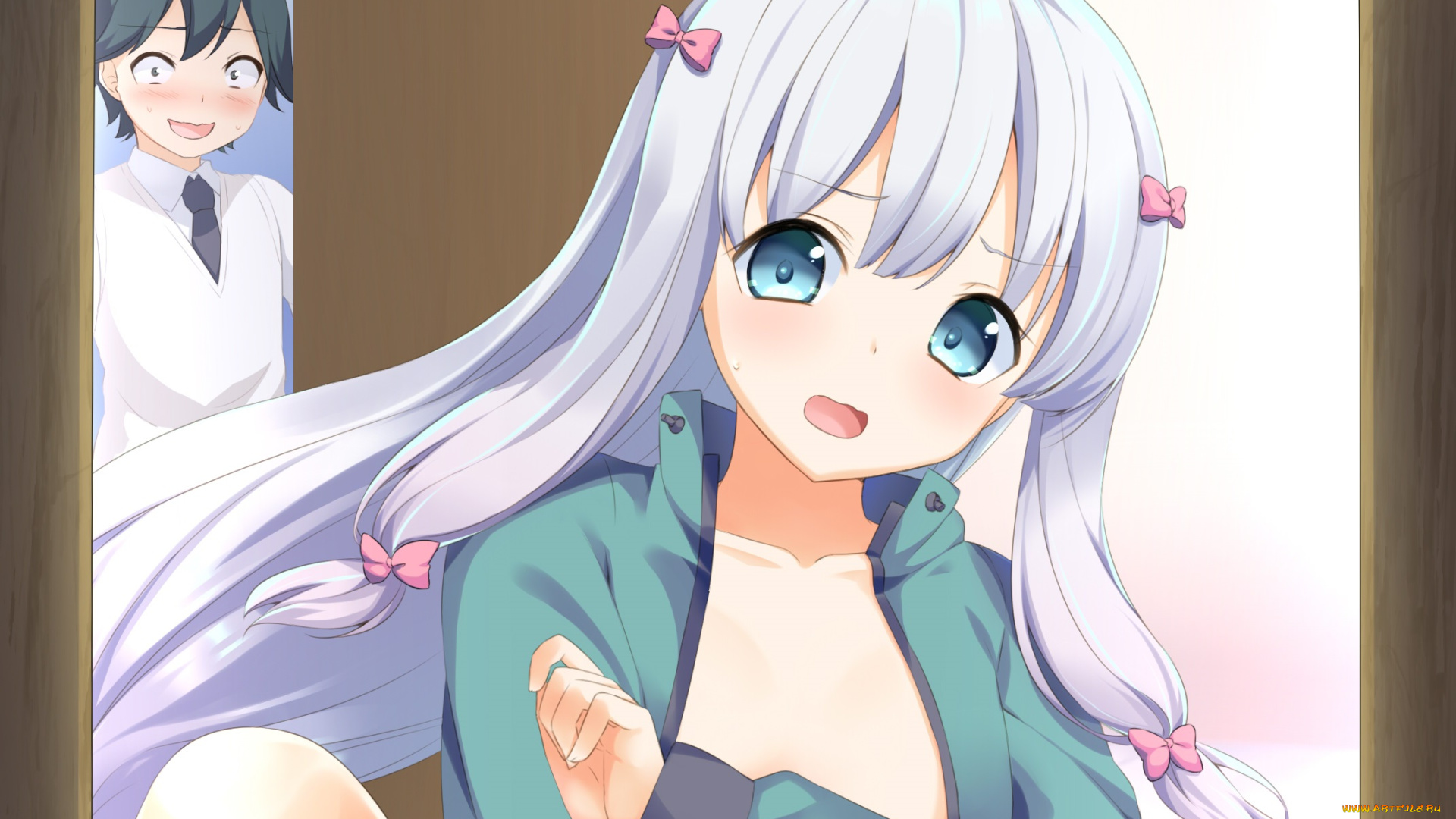 аниме, eromanga-sensei, izumi, sagiri