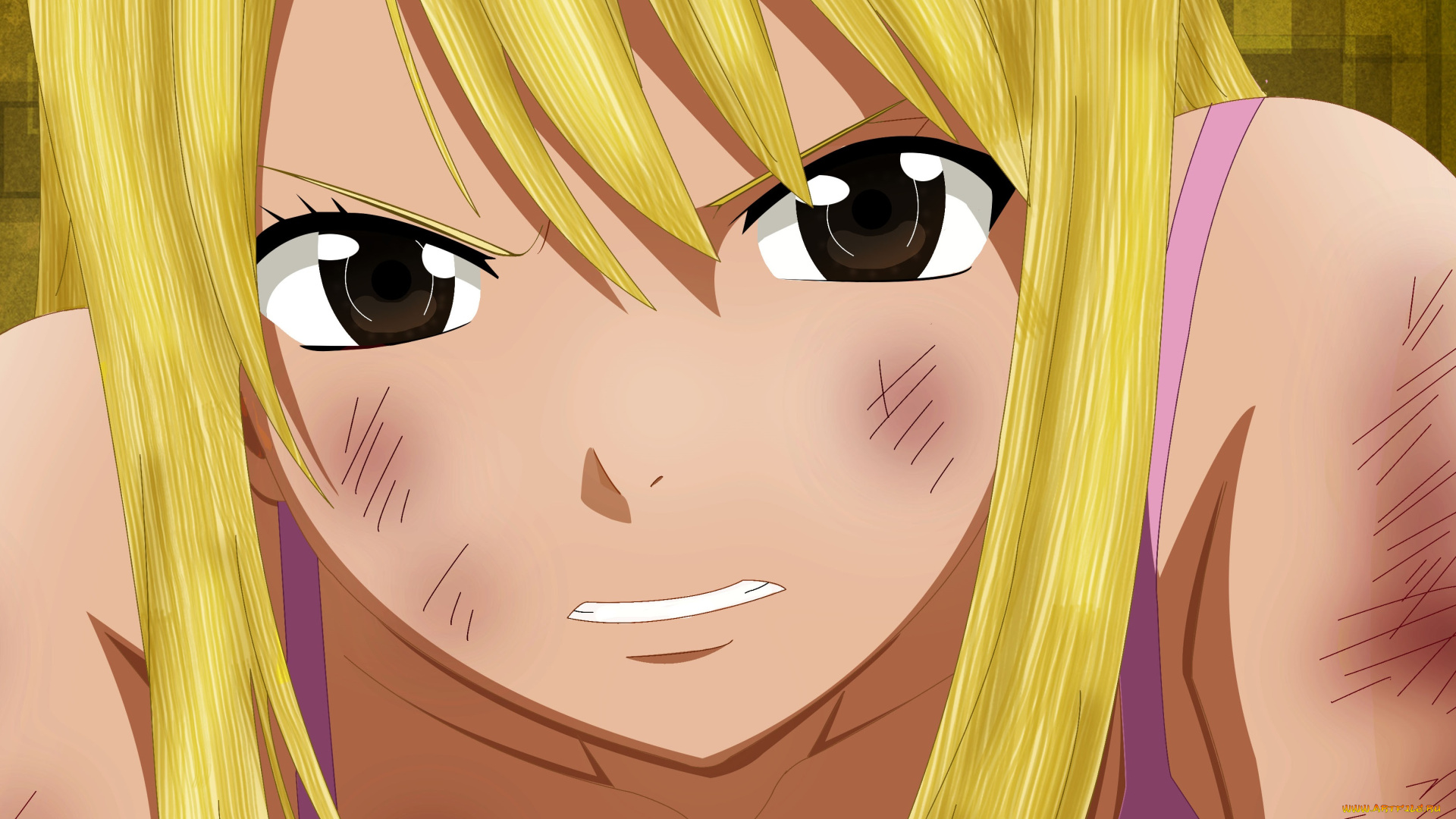 аниме, fairy, tail, люси