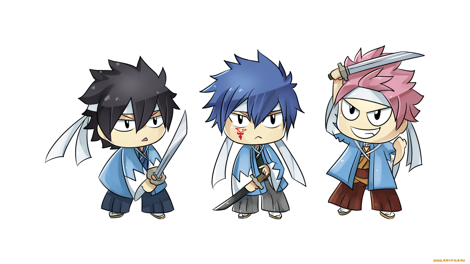 аниме, fairy, tail, малыши