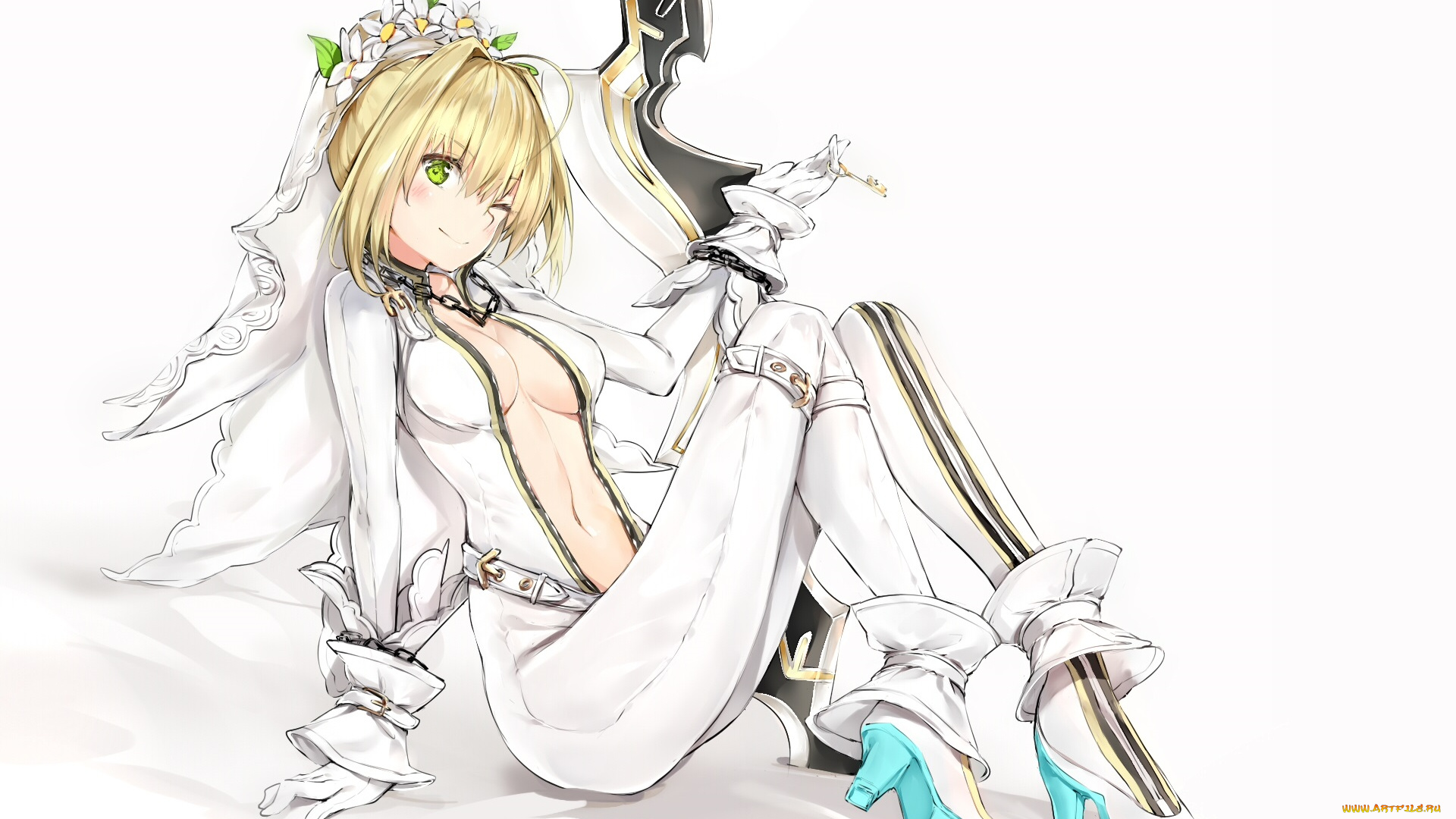 аниме, fate, stay, night, grand, order