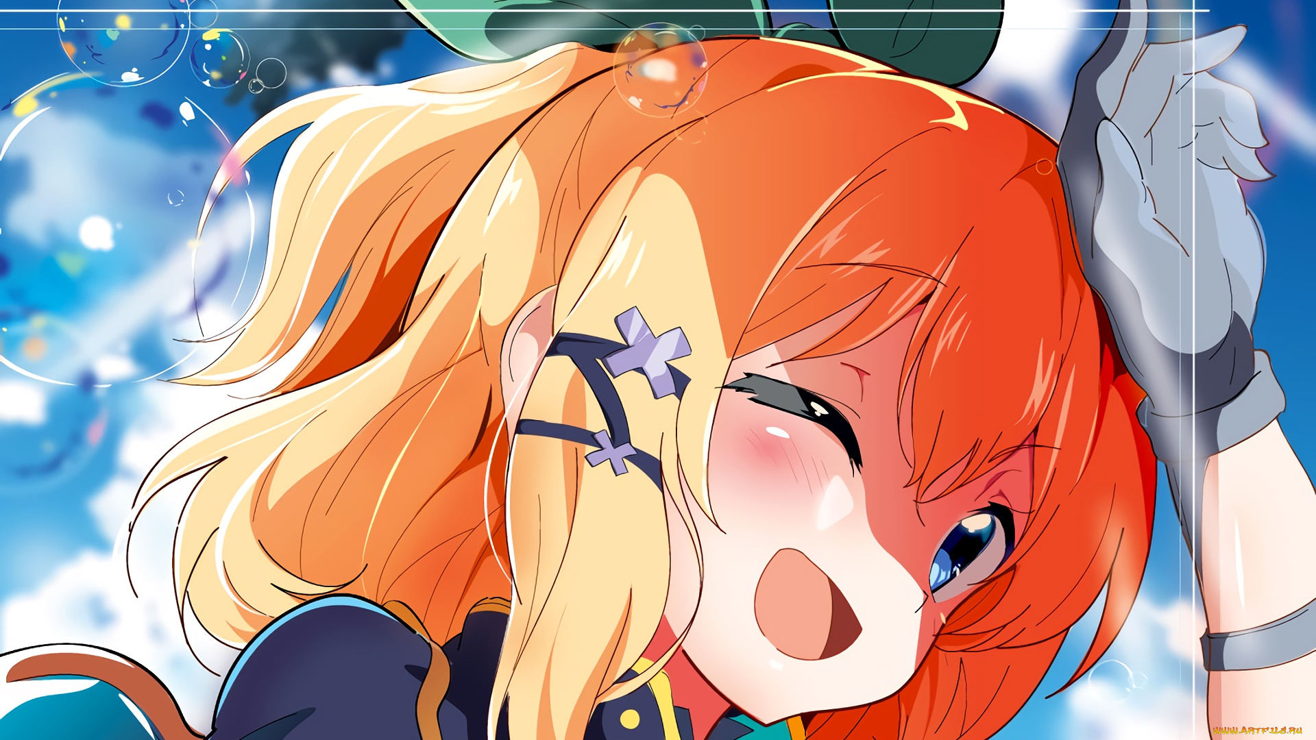 аниме, rokudenashi, majutsu, koushi, to, akashic, records, фон, девушка, взгляд