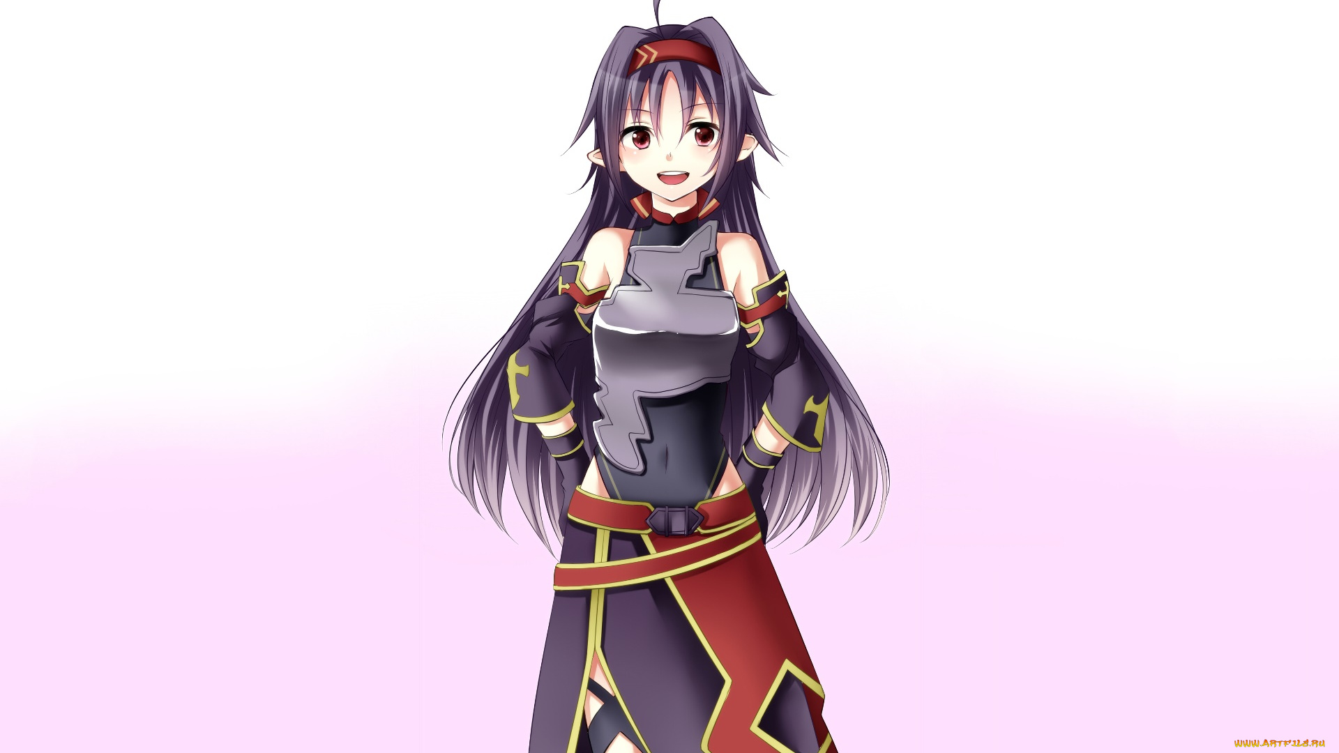 аниме, sword, art, online, девушка, фон, взгляд